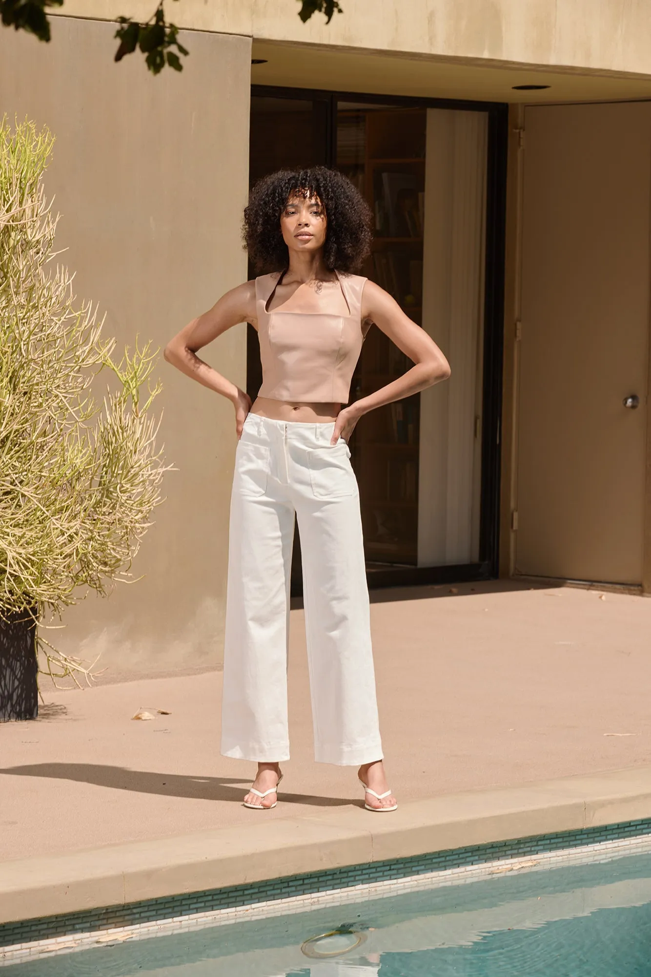 Kya Top - Tan sold by Lucy Paris