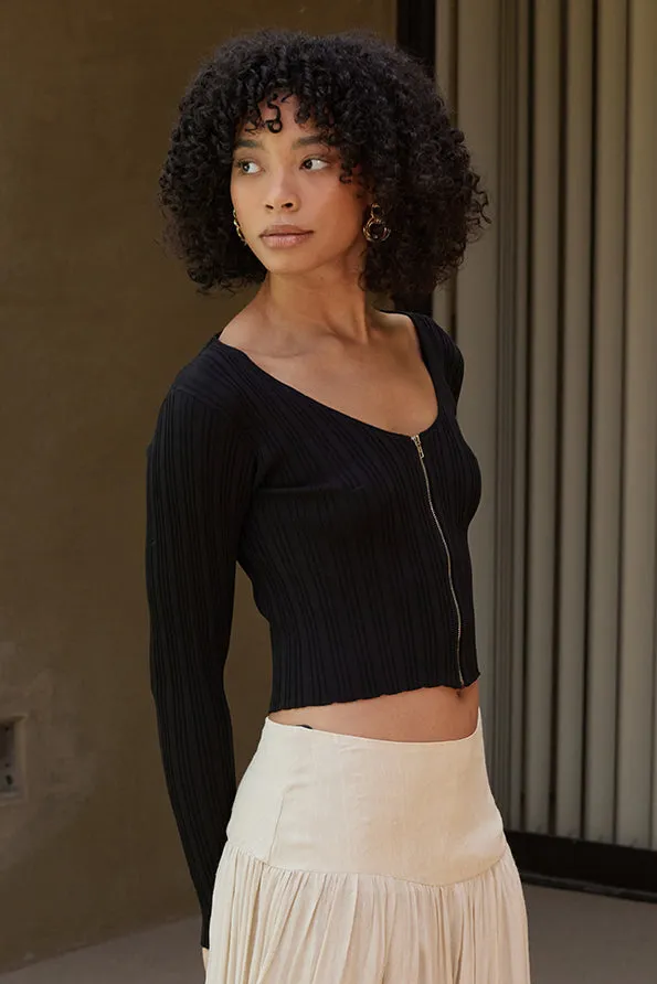 Wina Zipper Top sold by Lucy Paris