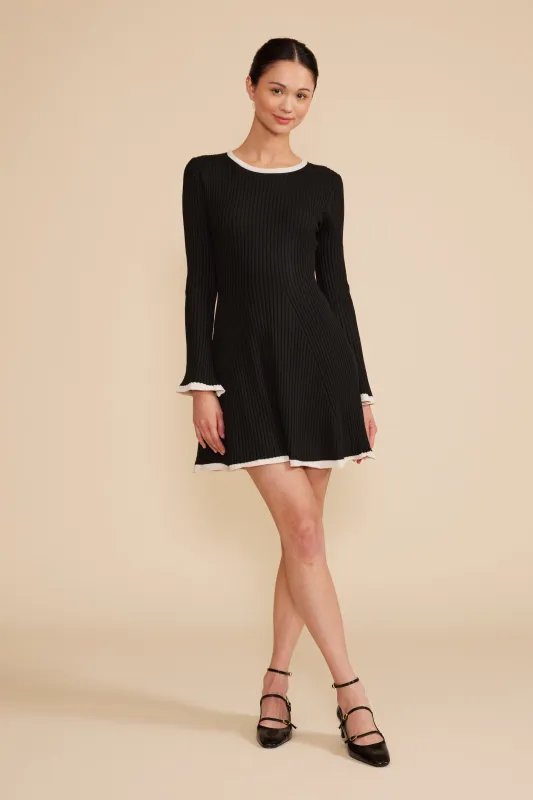 Rianne Mini Dress - Black sold by Lucy Paris