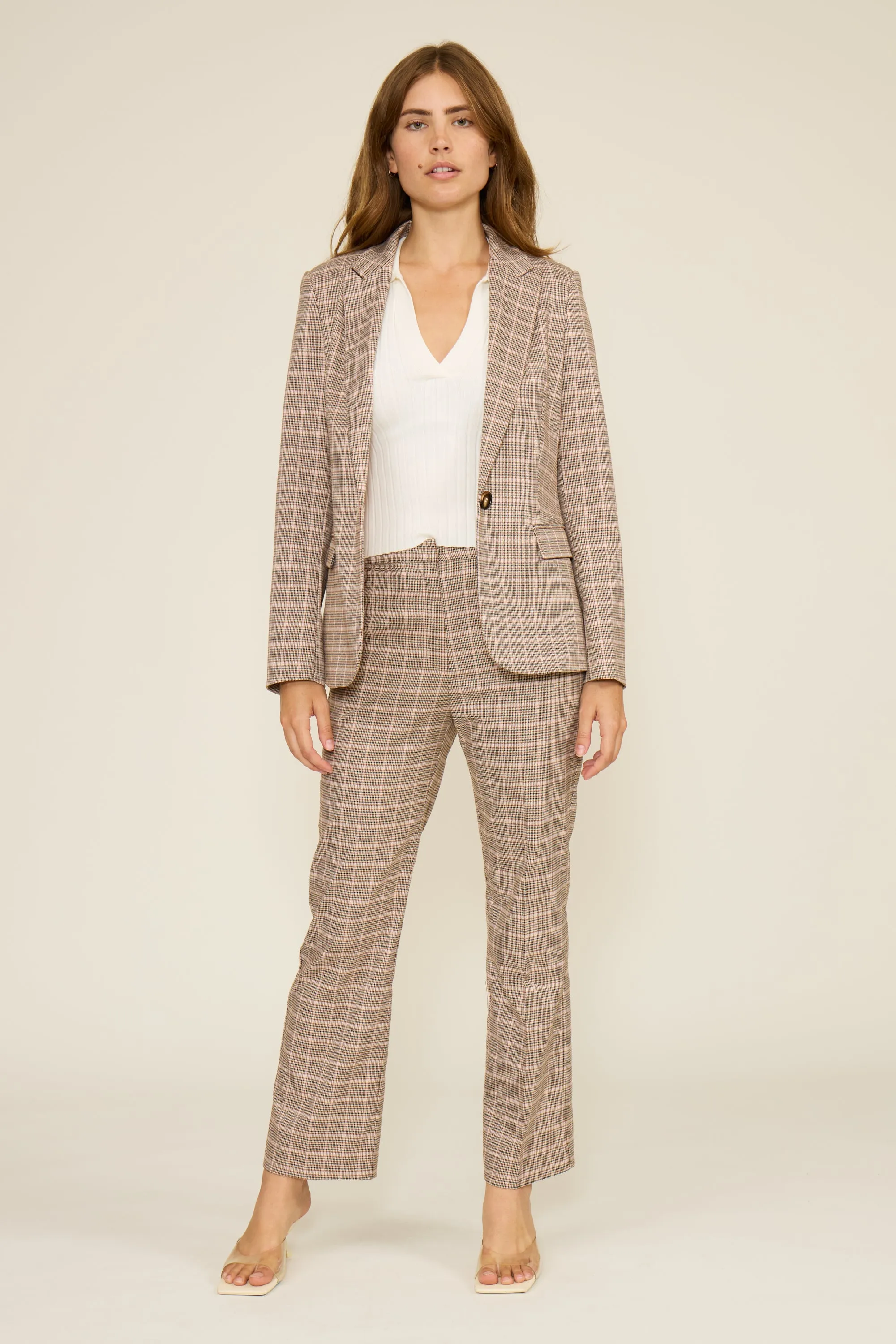 Kate Pant - Pink Multi sold by Lucy Paris