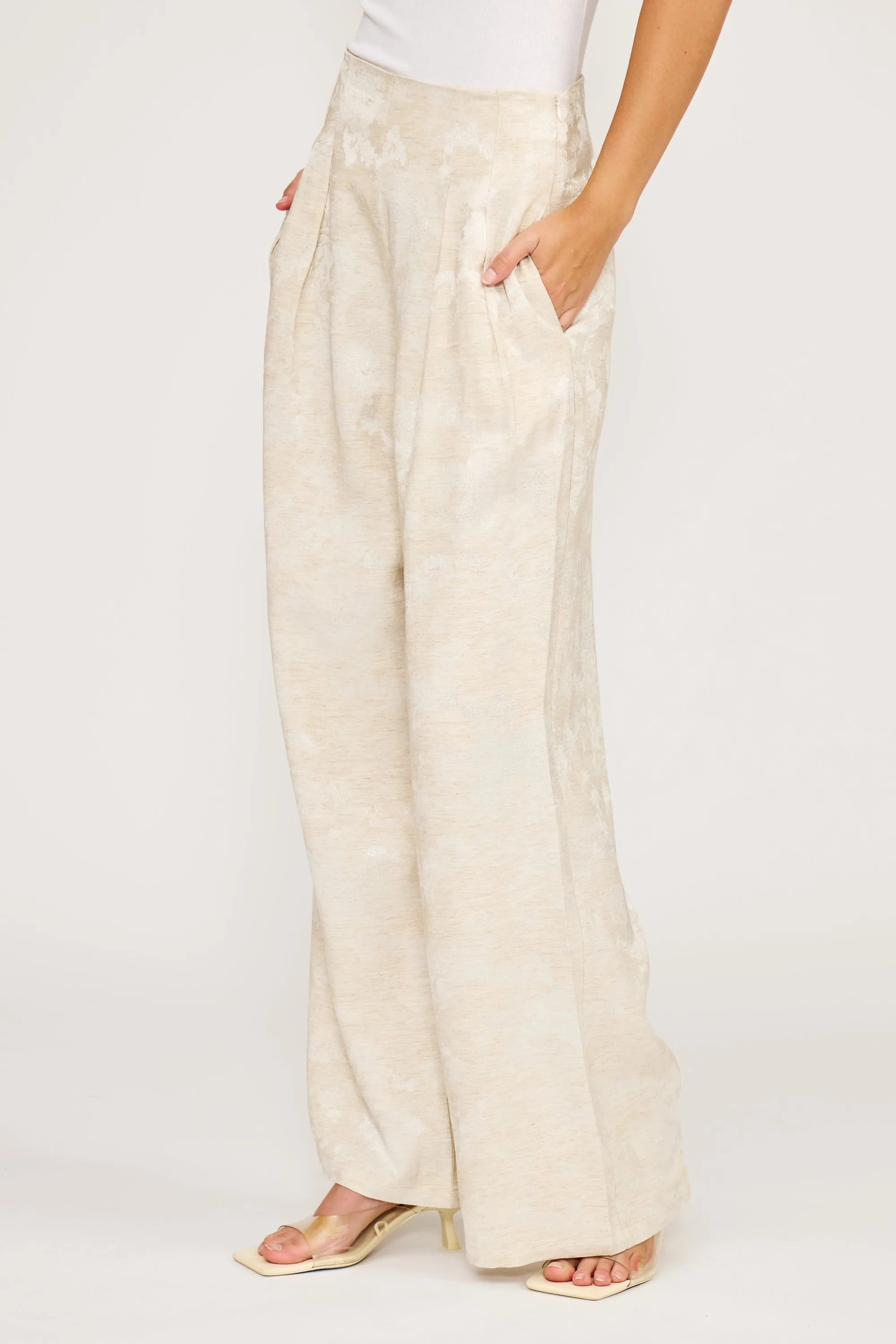 Griffin Pant - Beige sold by Lucy Paris product image thumbnail 2