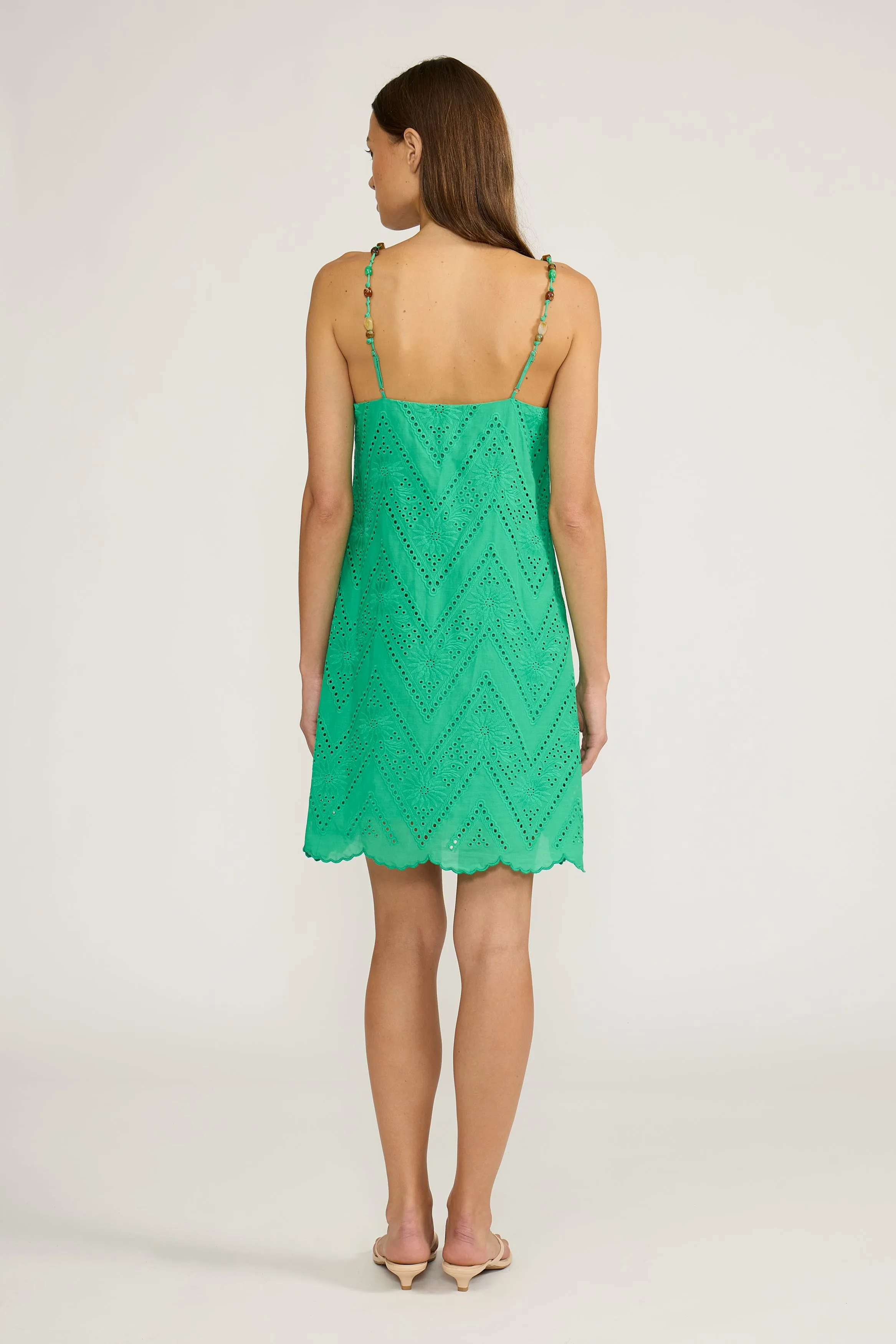 Ynez Mini Dress - Green sold by Lucy Paris product image thumbnail 3