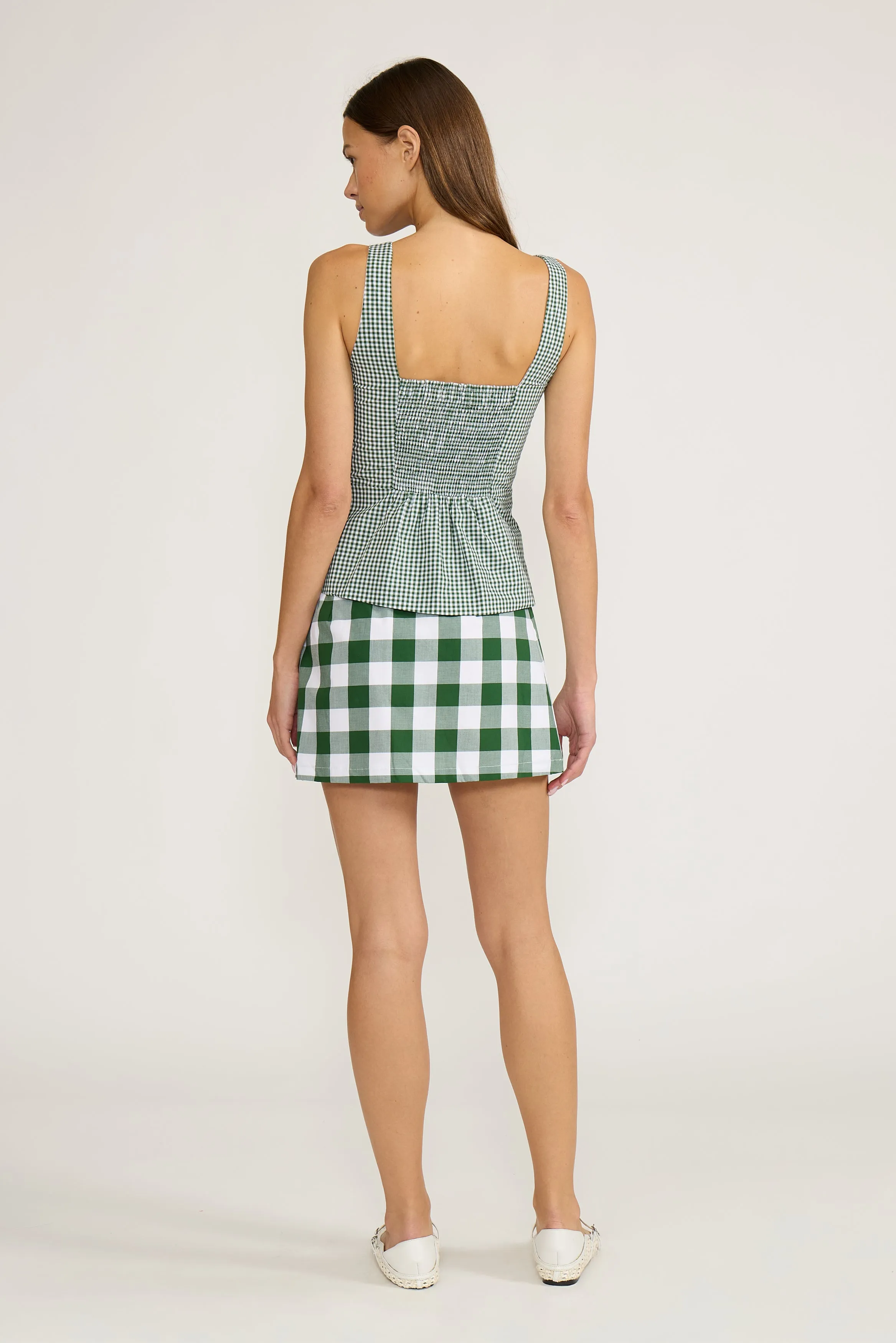 Ludlow Corset Top - Green sold by Lucy Paris product image thumbnail 2