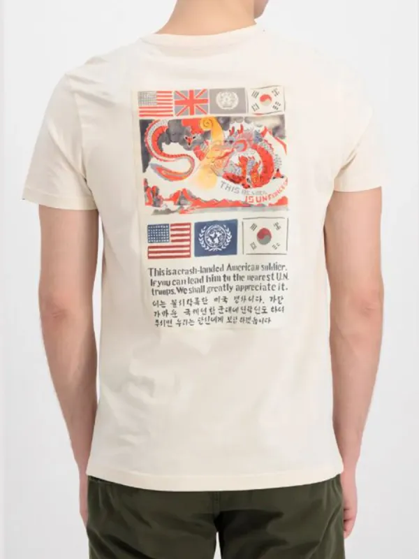 Alpha Industries USN Blood Chit T 2 T-SHIRT made by Alpha Industries