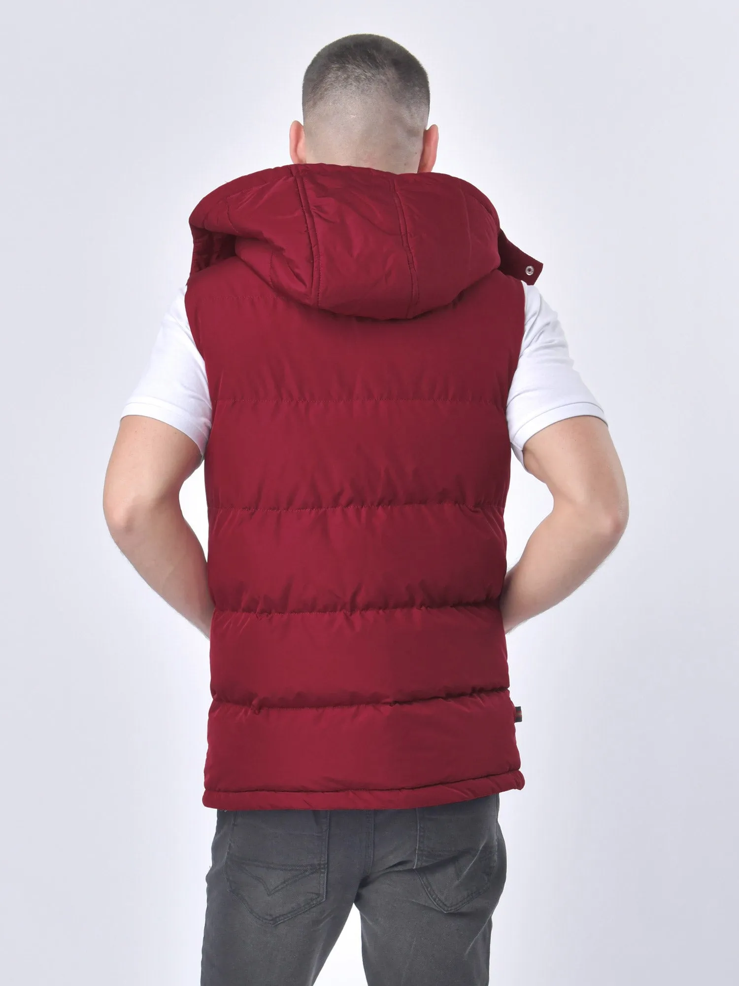 EGRIT PADDED HOODED GILET sold by Luke 1977 product image thumbnail 4