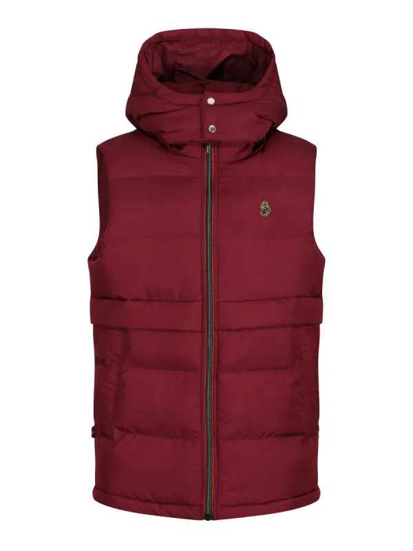 EGRIT PADDED HOODED GILET sold by Luke 1977