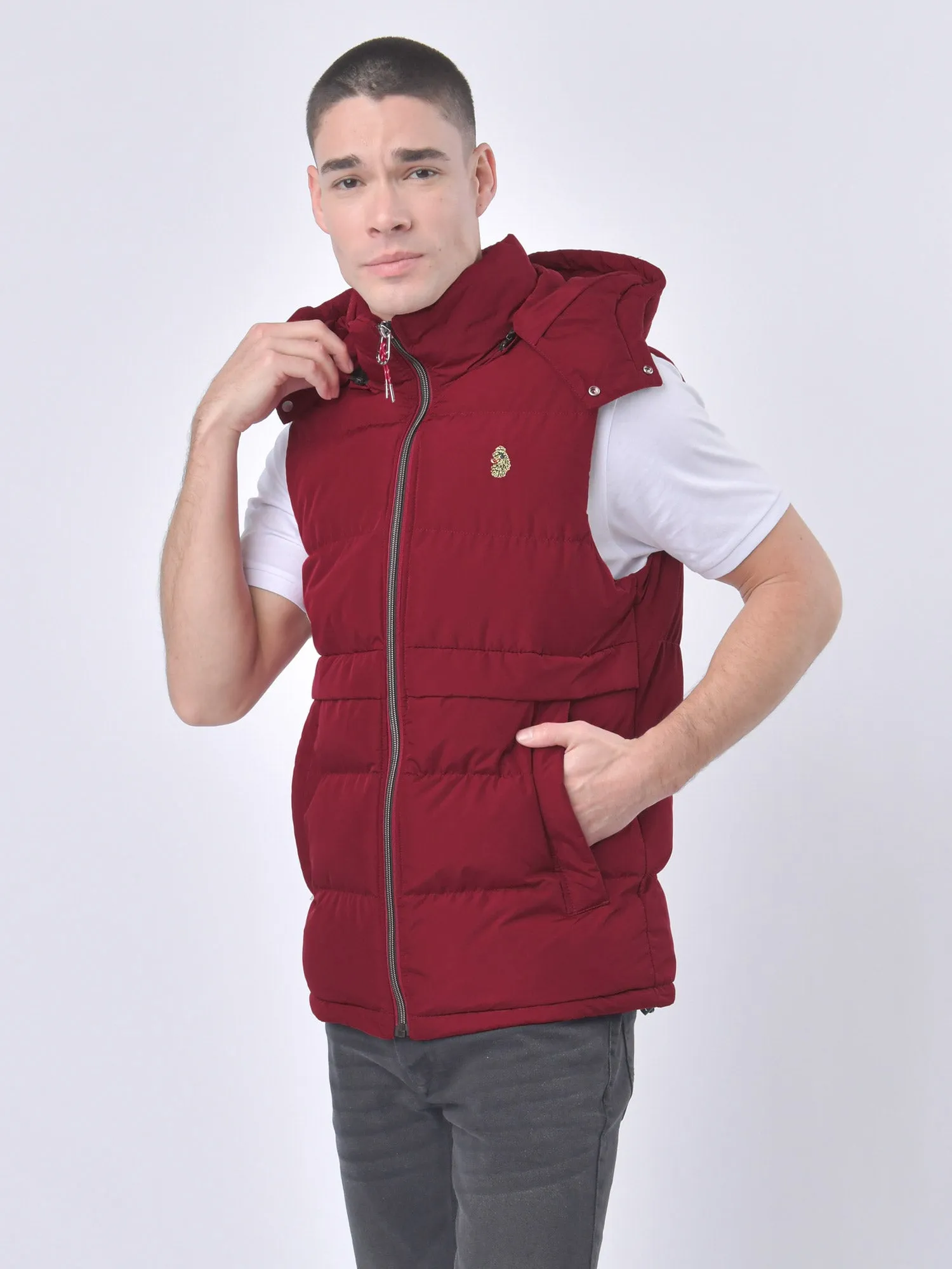EGRIT PADDED HOODED GILET sold by Luke 1977 product image thumbnail 2