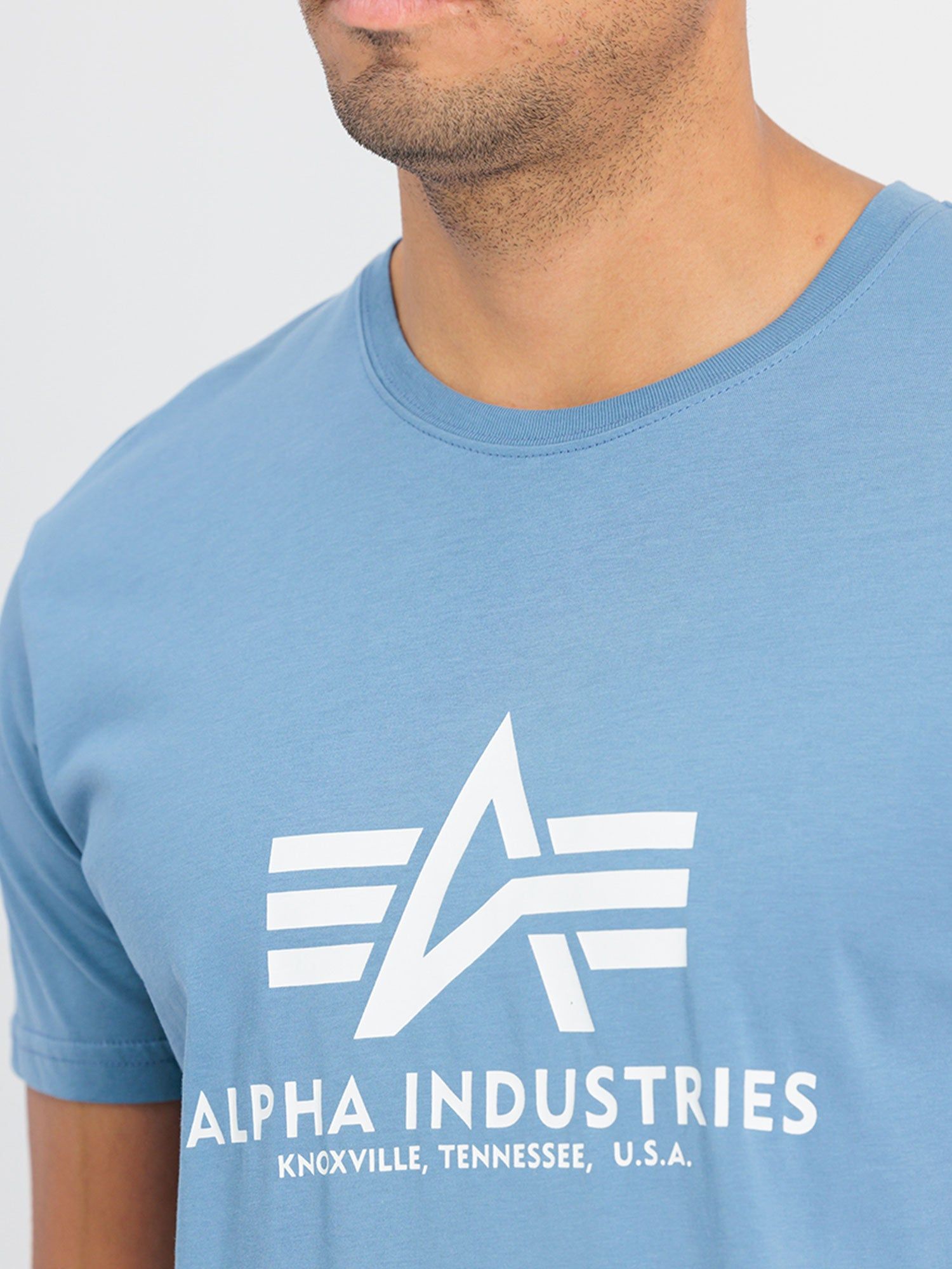 Alpha Industries Logo T-Shirt sold by Luke 1977 product image thumbnail 4