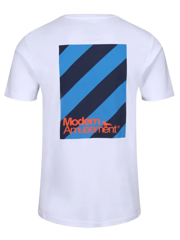 Modern Amusement TICKER TAPE T-SHIRT made by Modern Amusement