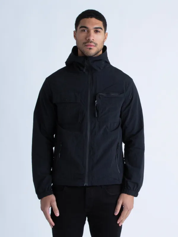 FOUNTAIN ZIP THROUGH LIGHTWEIGHT HOODED JACKET sold by Luke 1977