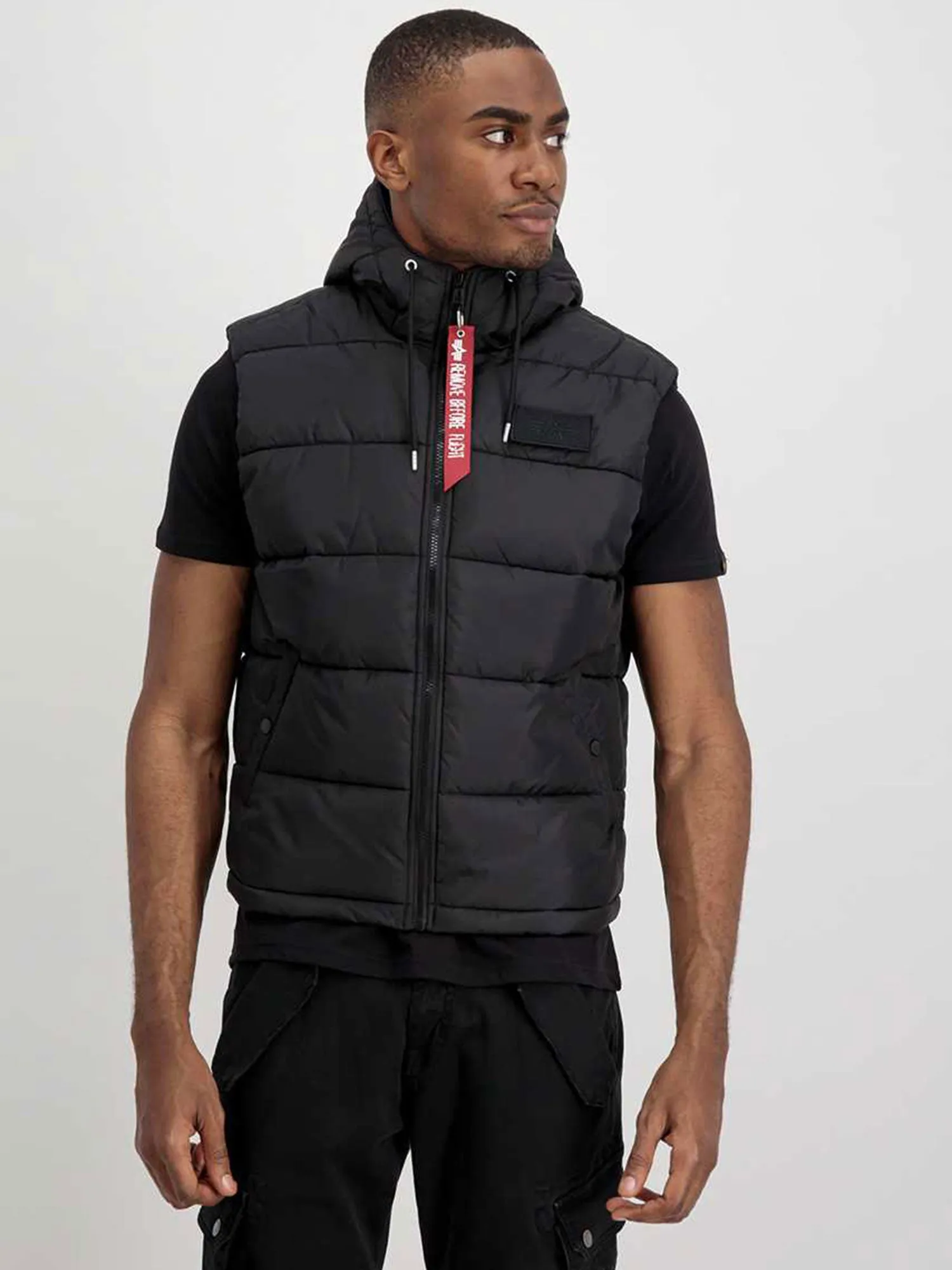 Alpha Industries Hooded Puffer Vest FD sold by Luke 1977 product image thumbnail 3