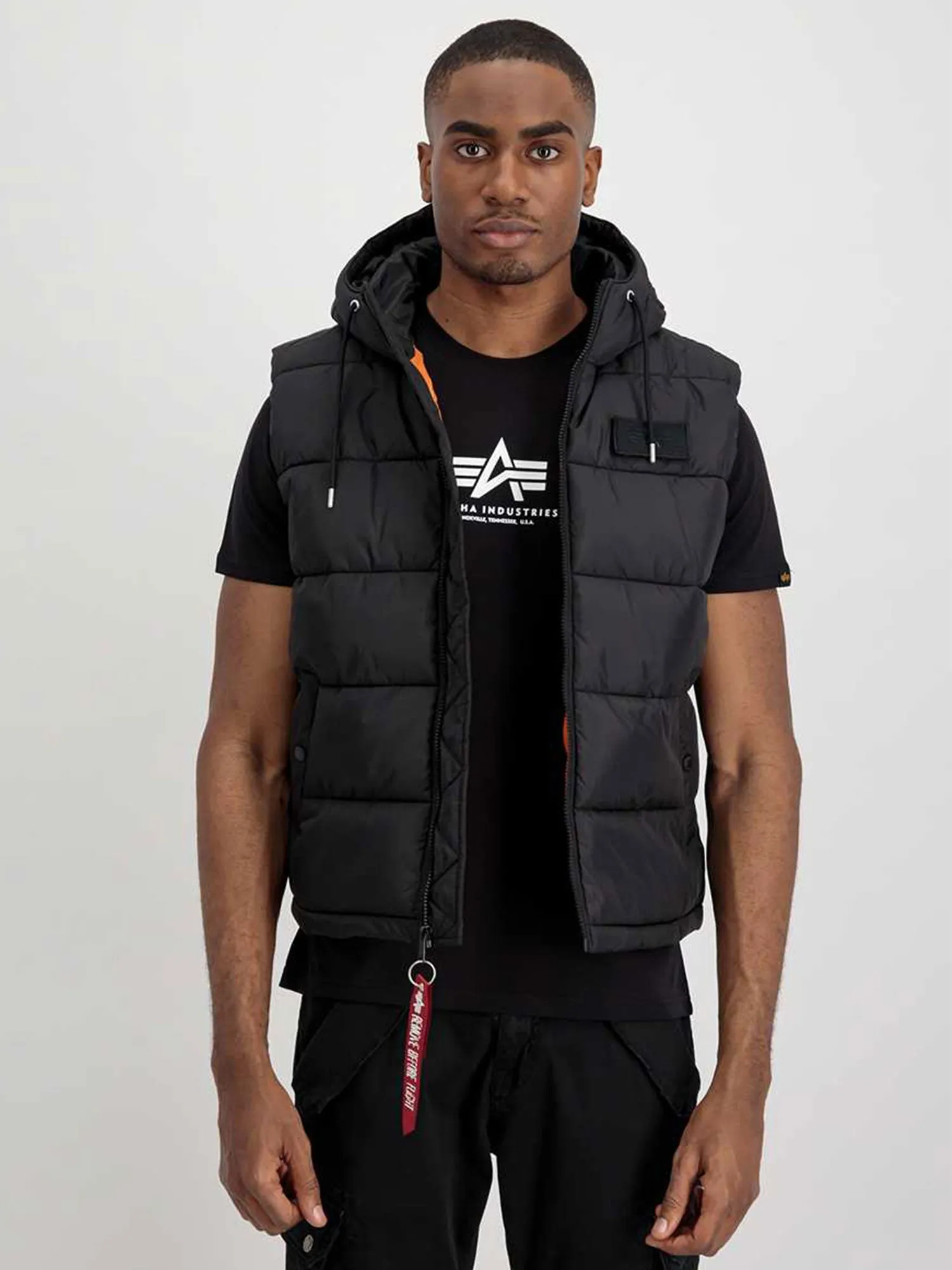 Alpha Industries Hooded Puffer Vest FD sold by Luke 1977