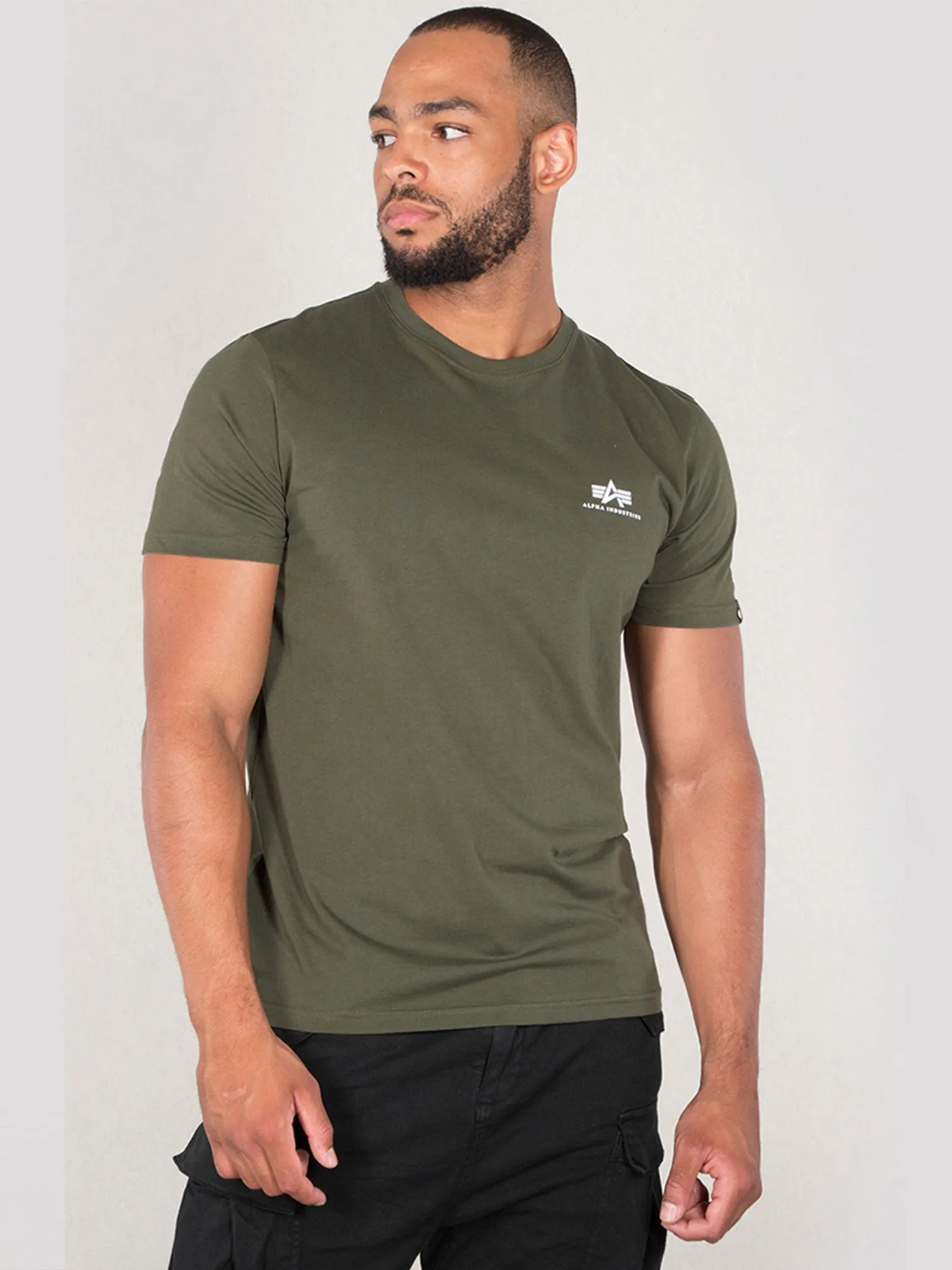 Alpha Industries Basic T Small Logo sold by Luke 1977