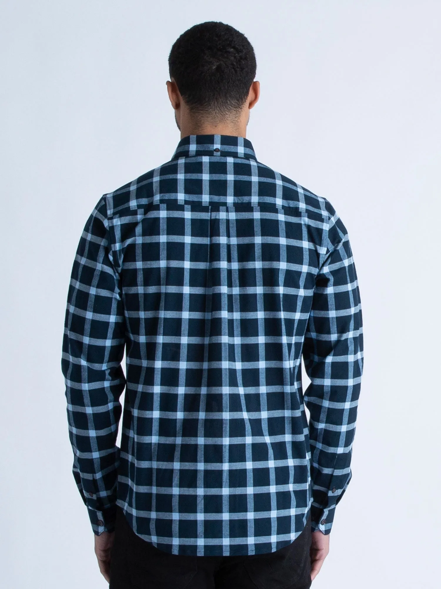 OXFORD TAILORED FIT SMART CHECKED SHIRT sold by Luke 1977 product image thumbnail 4