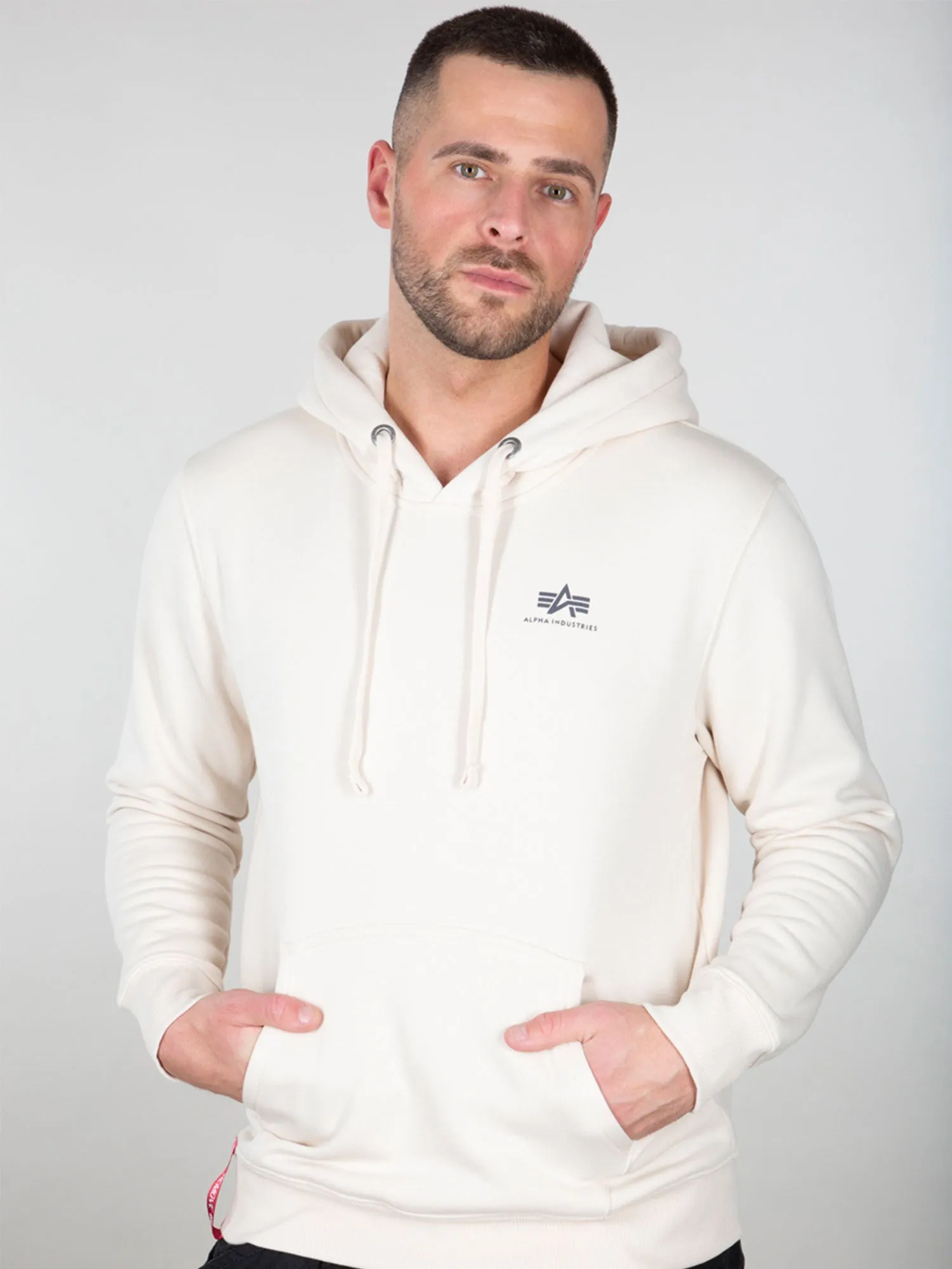 Alpha Industries Basic Hoody Small Logo sold by Luke 1977 product image thumbnail 2