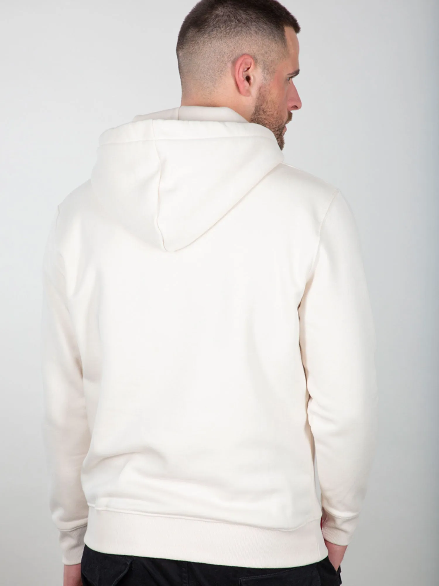 Alpha Industries Basic Hoody Small Logo sold by Luke 1977 product image thumbnail 3