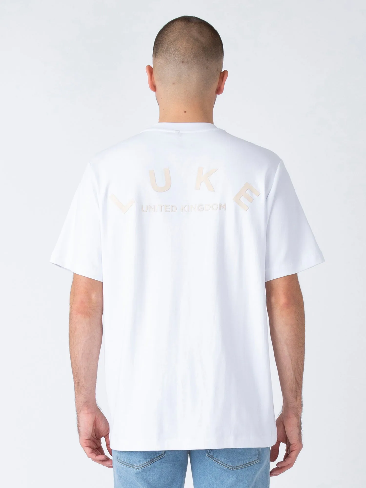 LUXEMBOURG BACK PRINT RELAXED FIT T-SHIRT sold by Luke 1977 product image thumbnail 2