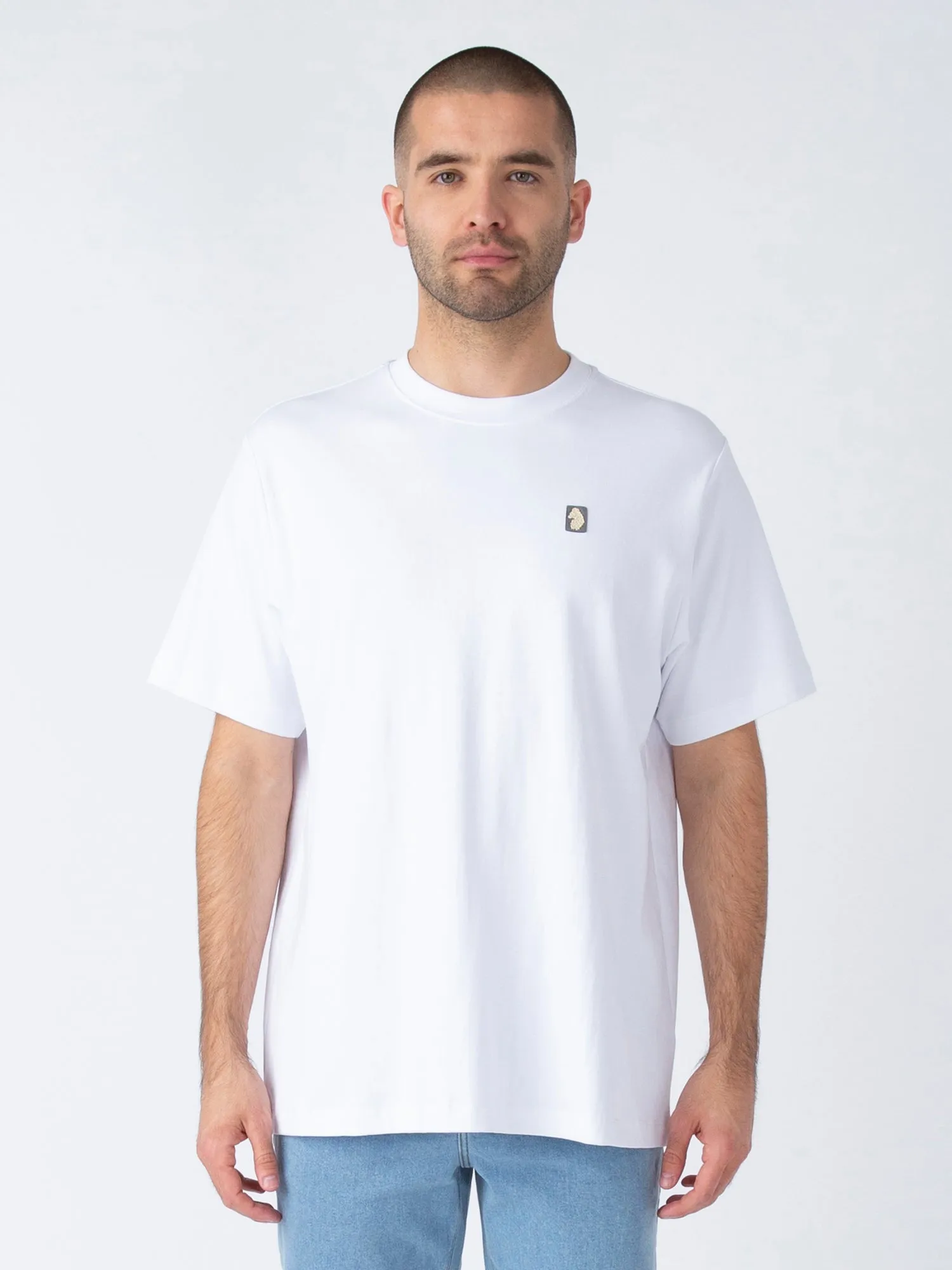 LUXEMBOURG BACK PRINT RELAXED FIT T-SHIRT sold by Luke 1977 product image thumbnail 3