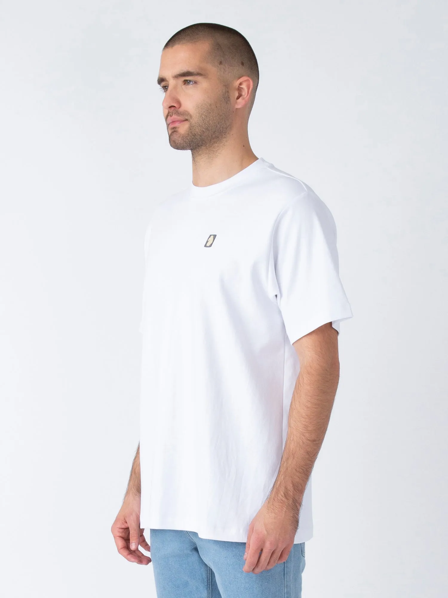 LUXEMBOURG BACK PRINT RELAXED FIT T-SHIRT sold by Luke 1977 product image thumbnail 4