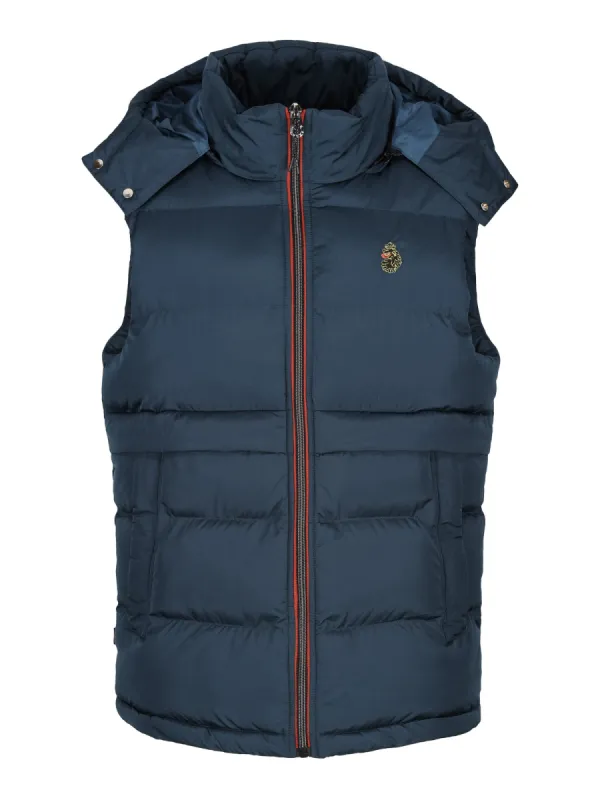 EGRIT PADDED HOODED GILET sold by Luke 1977