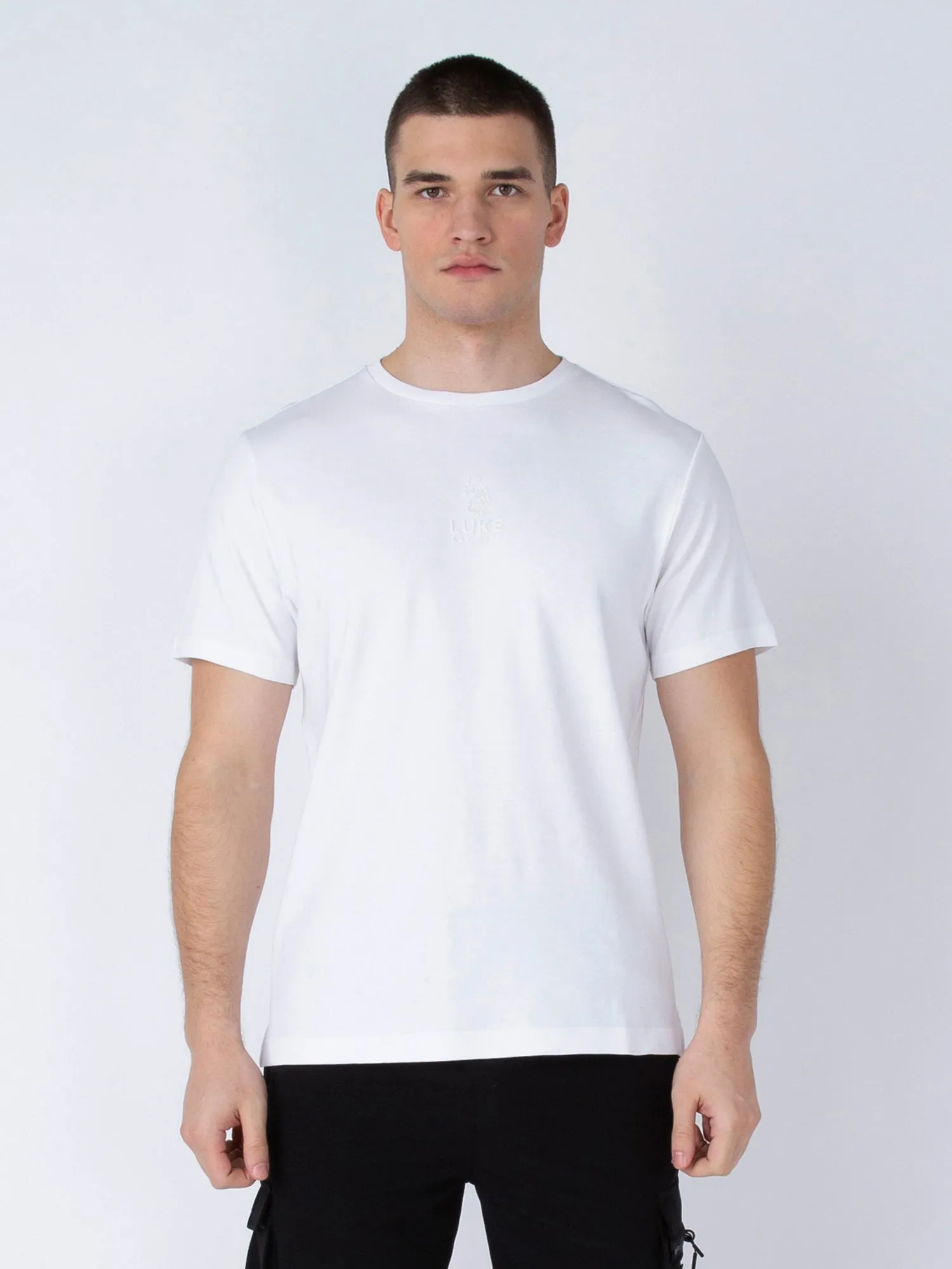 CENTER FOLD PURE COTTON HEAVYWEIGHT T-SHIRT sold by Luke 1977 product image thumbnail 2