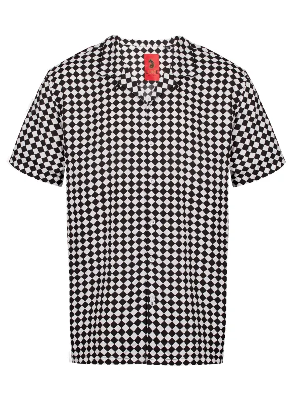 WAWASHAN CHECK SHORT SLEEVE SHIRT sold by Luke 1977