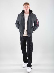 MA-1 Hooded Reflective Jacket sold by Luke 1977