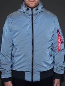 MA-1 Hooded Reflective Jacket sold by Luke 1977