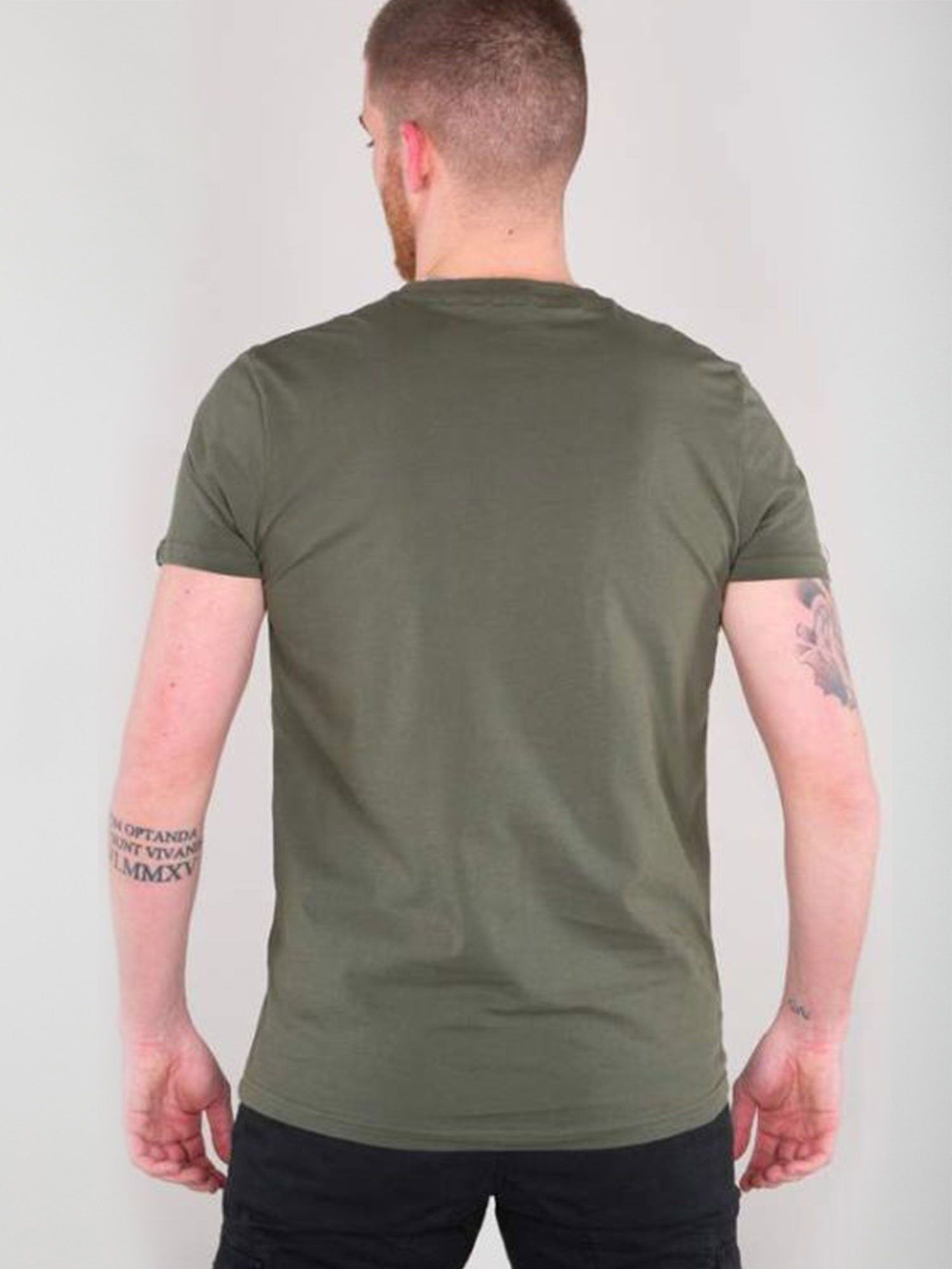Alpha Industries NASA Reflective T-Shirt sold by Luke 1977 product image thumbnail 2
