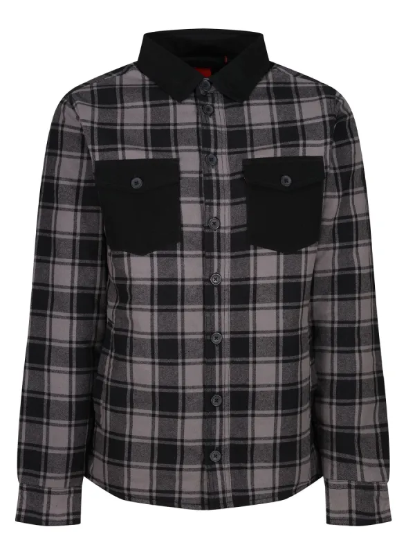 ELLAN VALLEY CHECKED QUILTED OVERSHIRT sold by Luke 1977