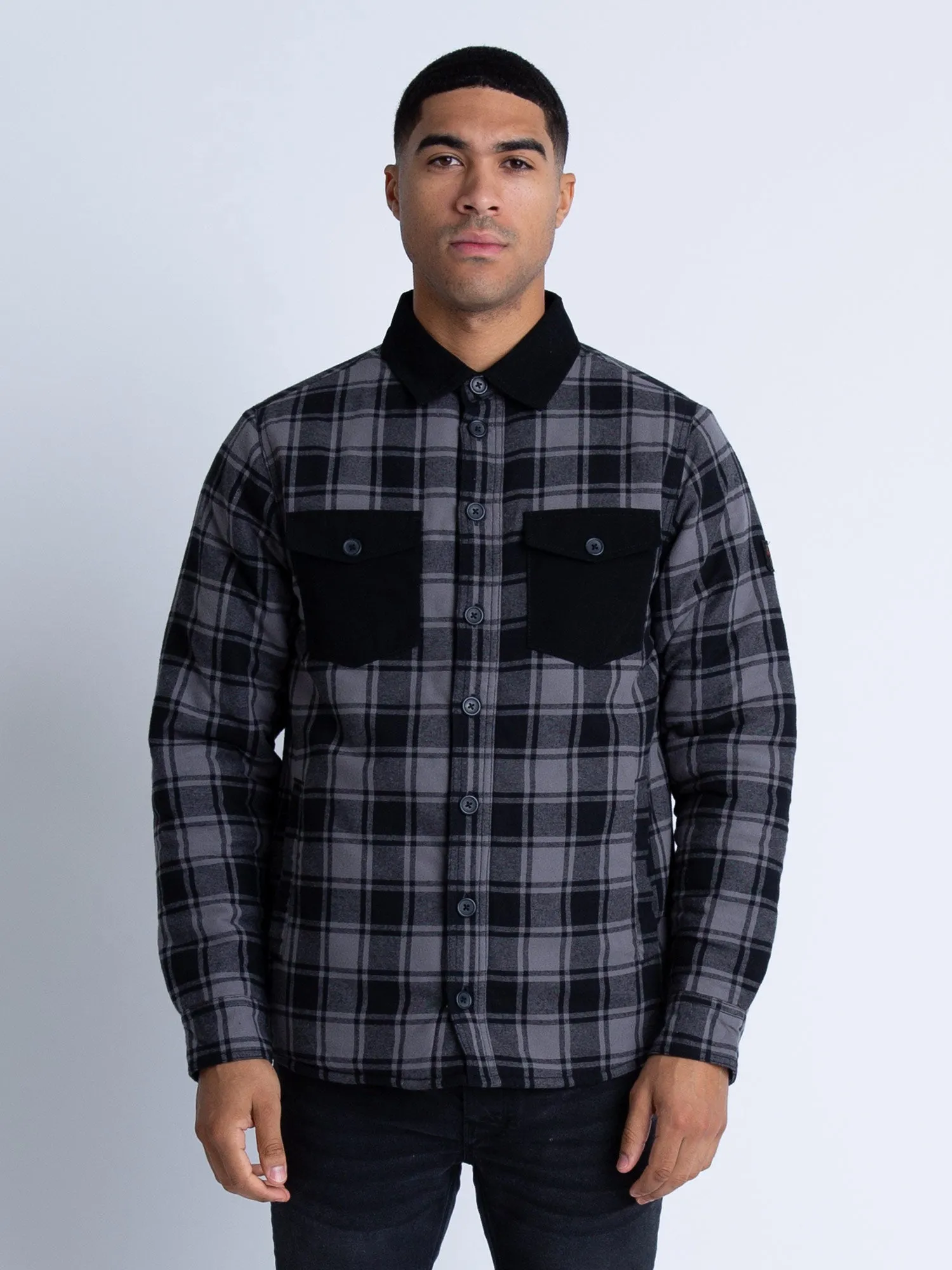 ELLAN VALLEY CHECKED QUILTED OVERSHIRT sold by Luke 1977 product image thumbnail 2