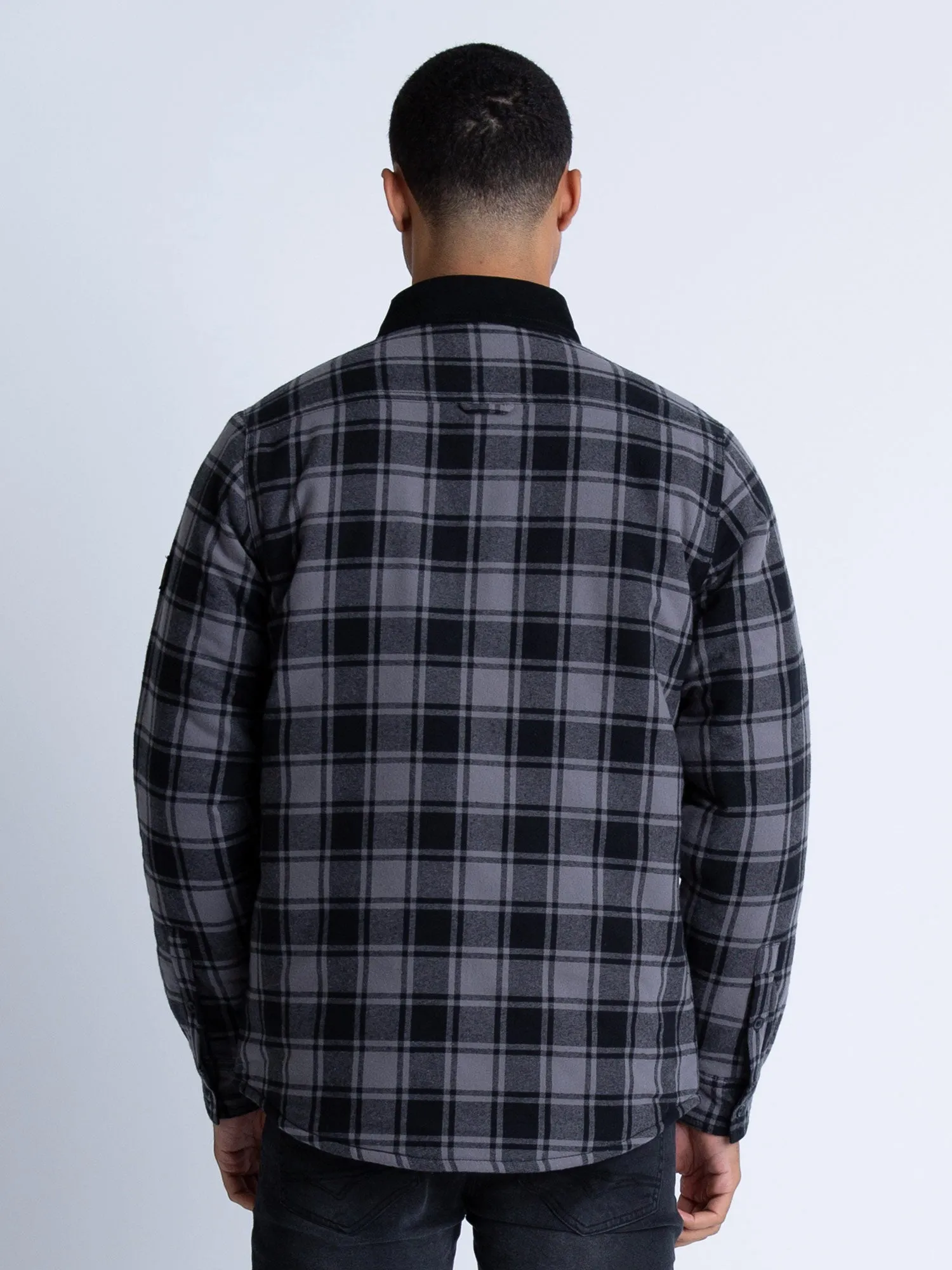 ELLAN VALLEY CHECKED QUILTED OVERSHIRT sold by Luke 1977 product image thumbnail 4