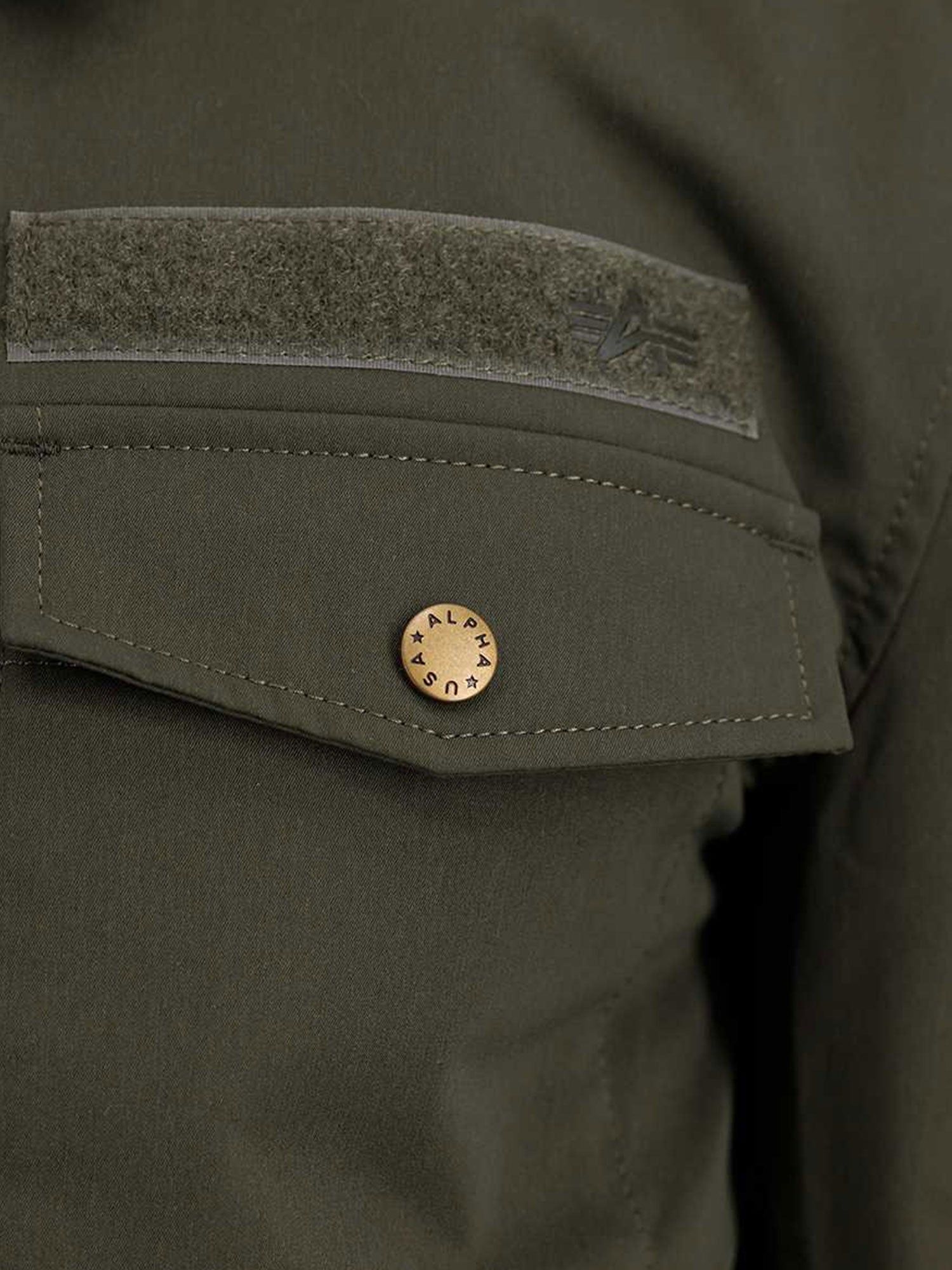 Alpha Industries Overshirt sold by Luke 1977 product image thumbnail 6