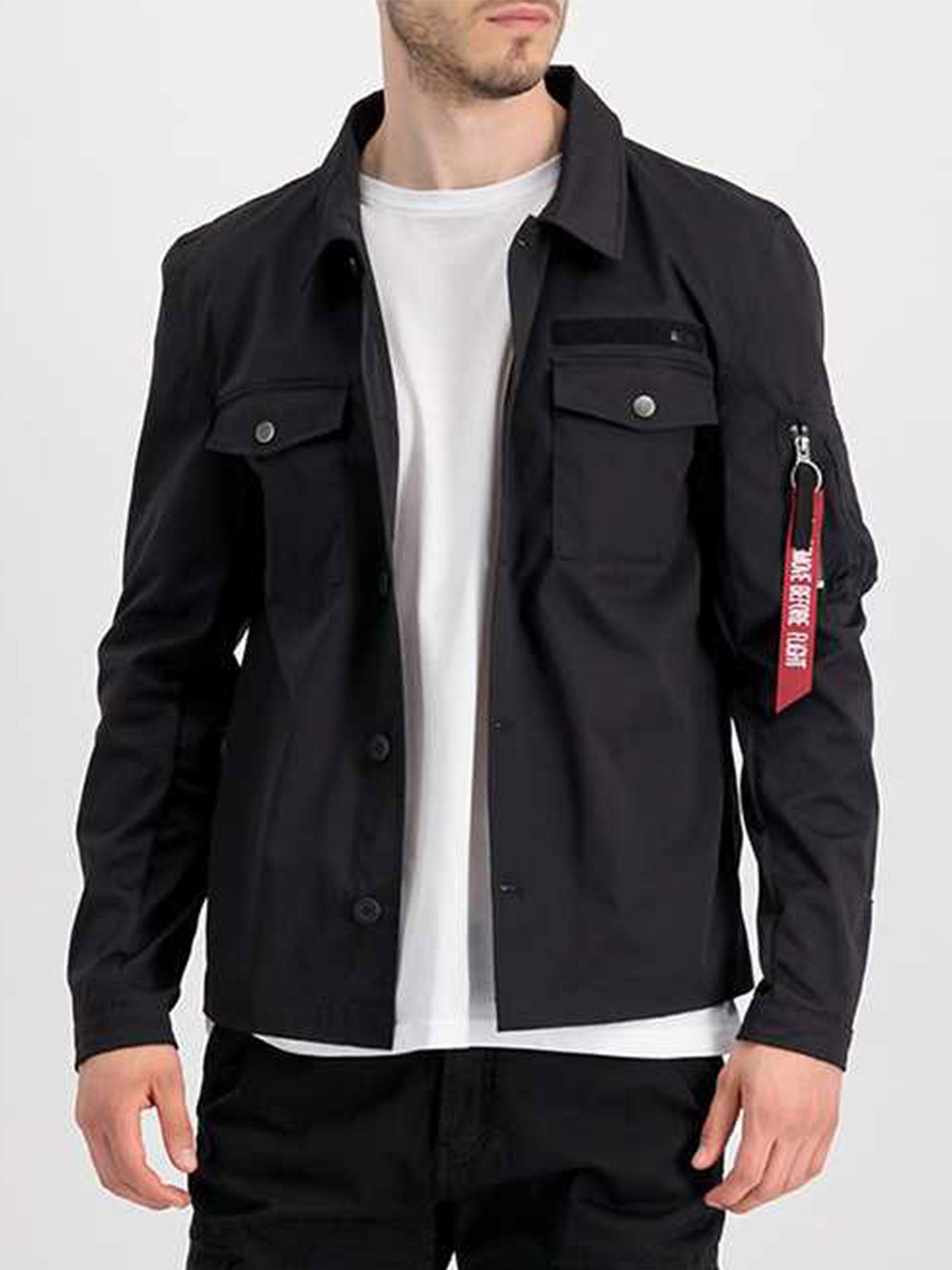 Alpha Industries Overshirt sold by Luke 1977 product image thumbnail 8