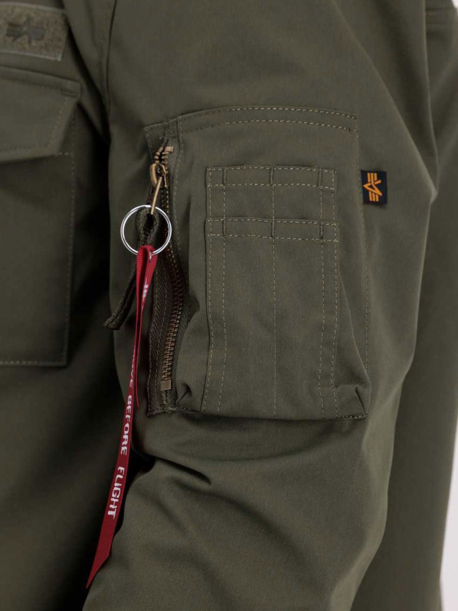 Alpha Industries Overshirt sold by Luke 1977 product image thumbnail 4