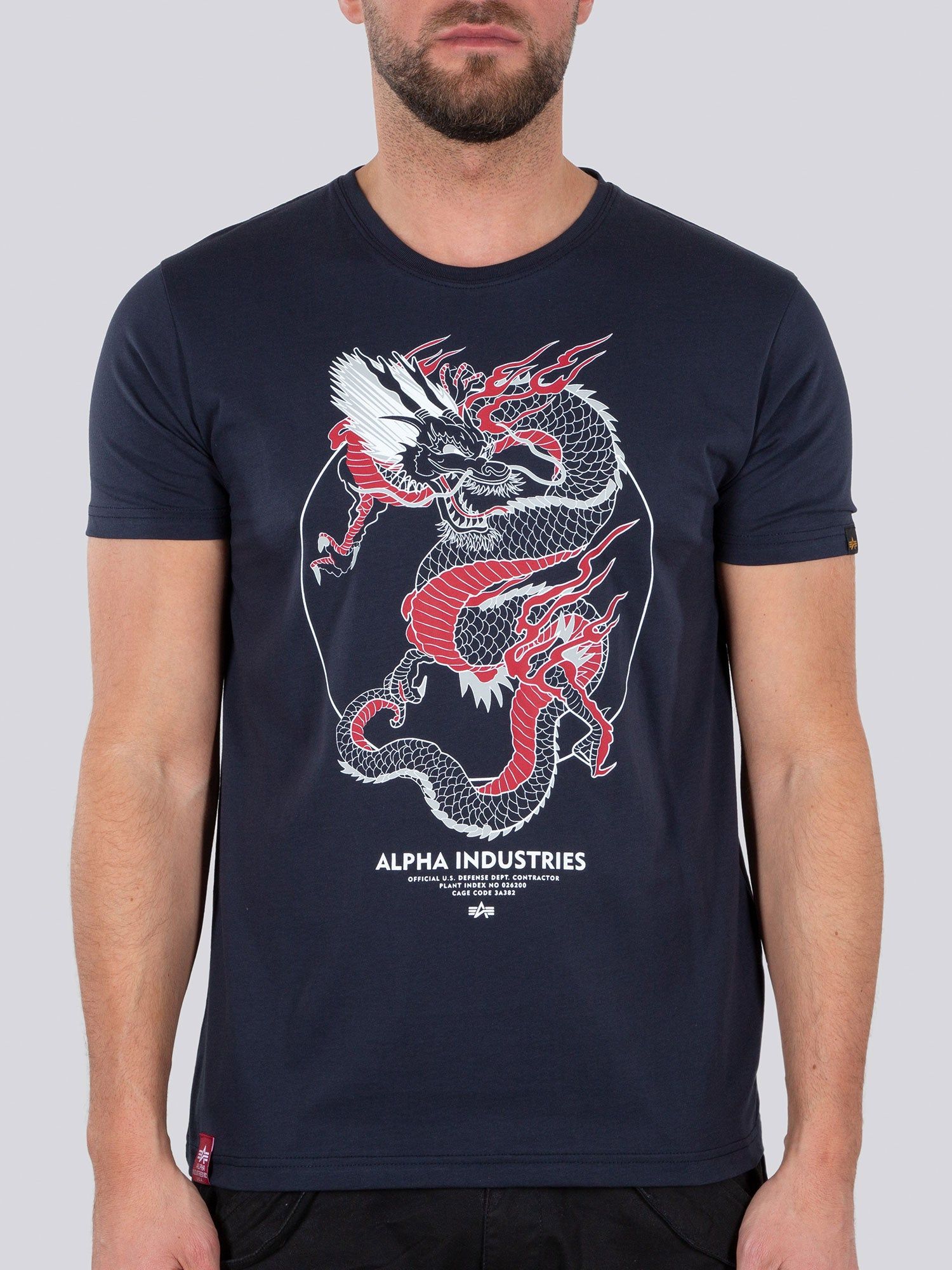 Alpha Industries Heritage Dragon T-shirt sold by Luke 1977