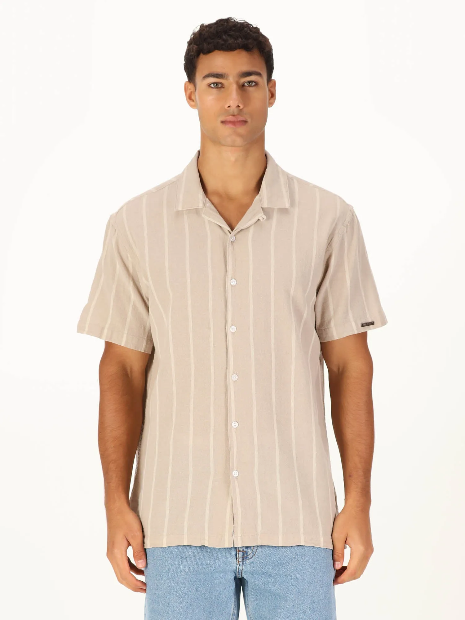 MISKITO STRIPE SHORT SLEEVE SHIRT sold by Luke 1977 product image thumbnail 2
