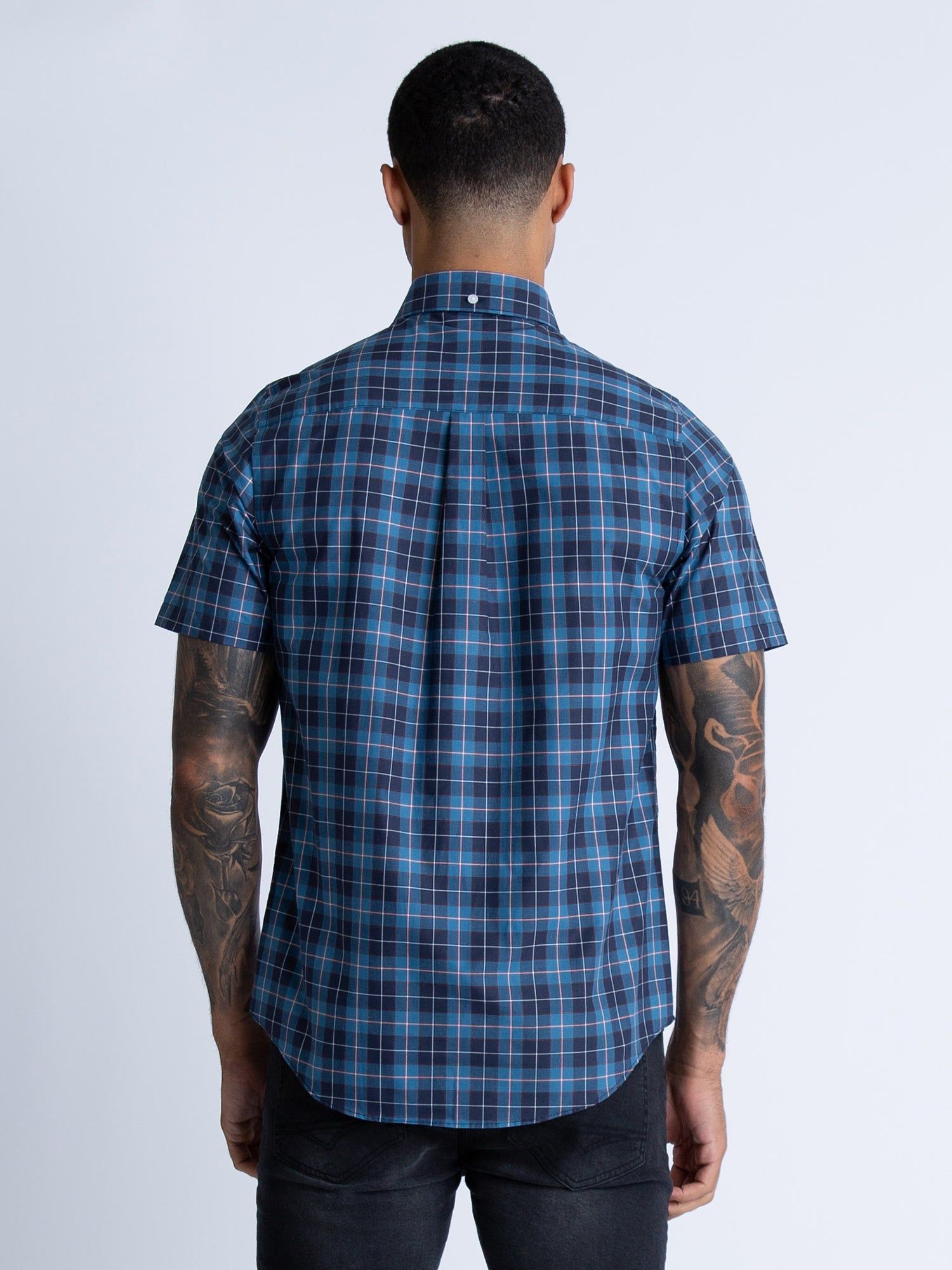 IRON TAILORED FIT SHORT SLEEVE SHIRT sold by Luke 1977 product image thumbnail 4