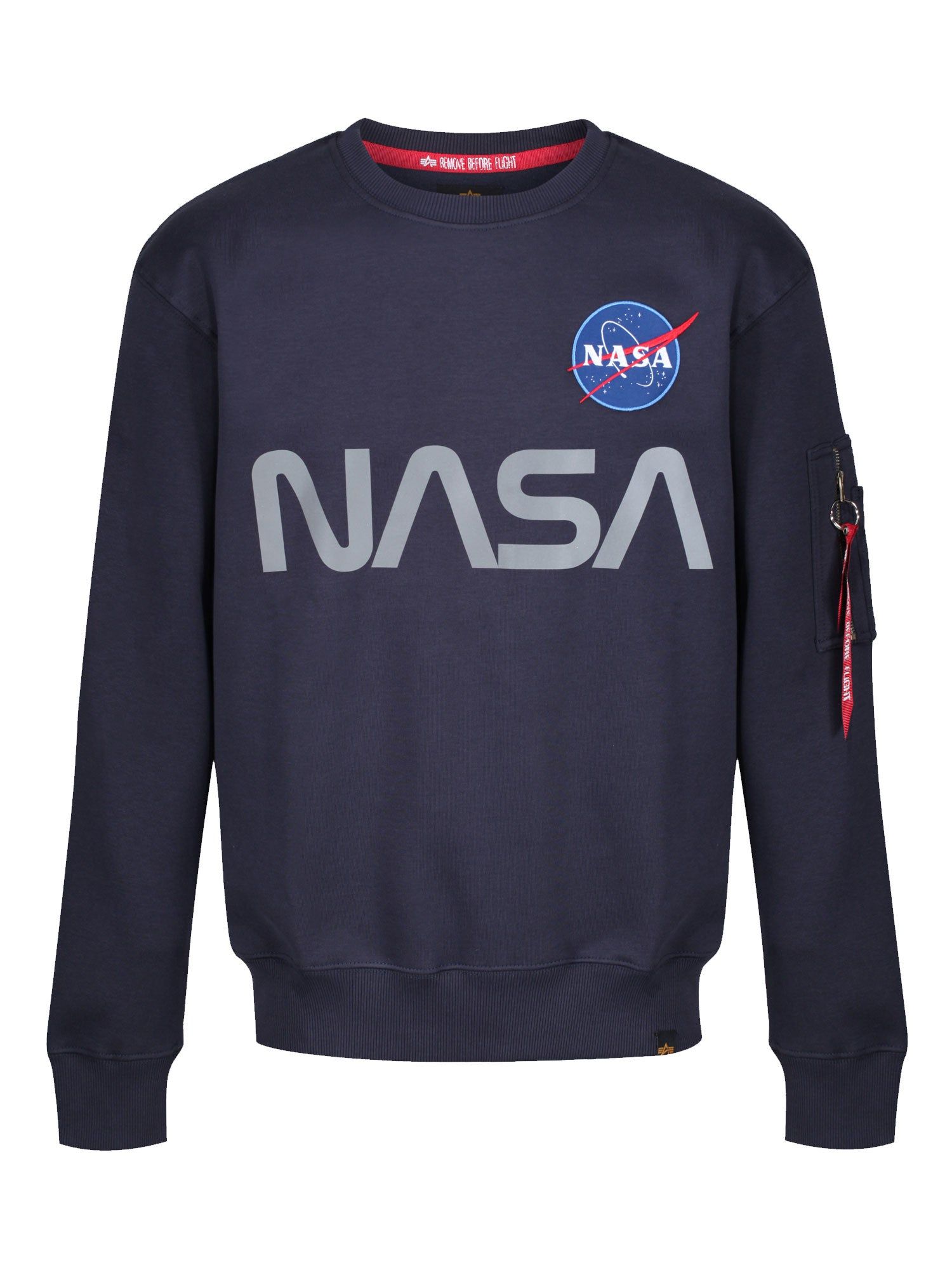 Alpha Industries NASA Reflective Sweater sold by Luke 1977 product image thumbnail 4