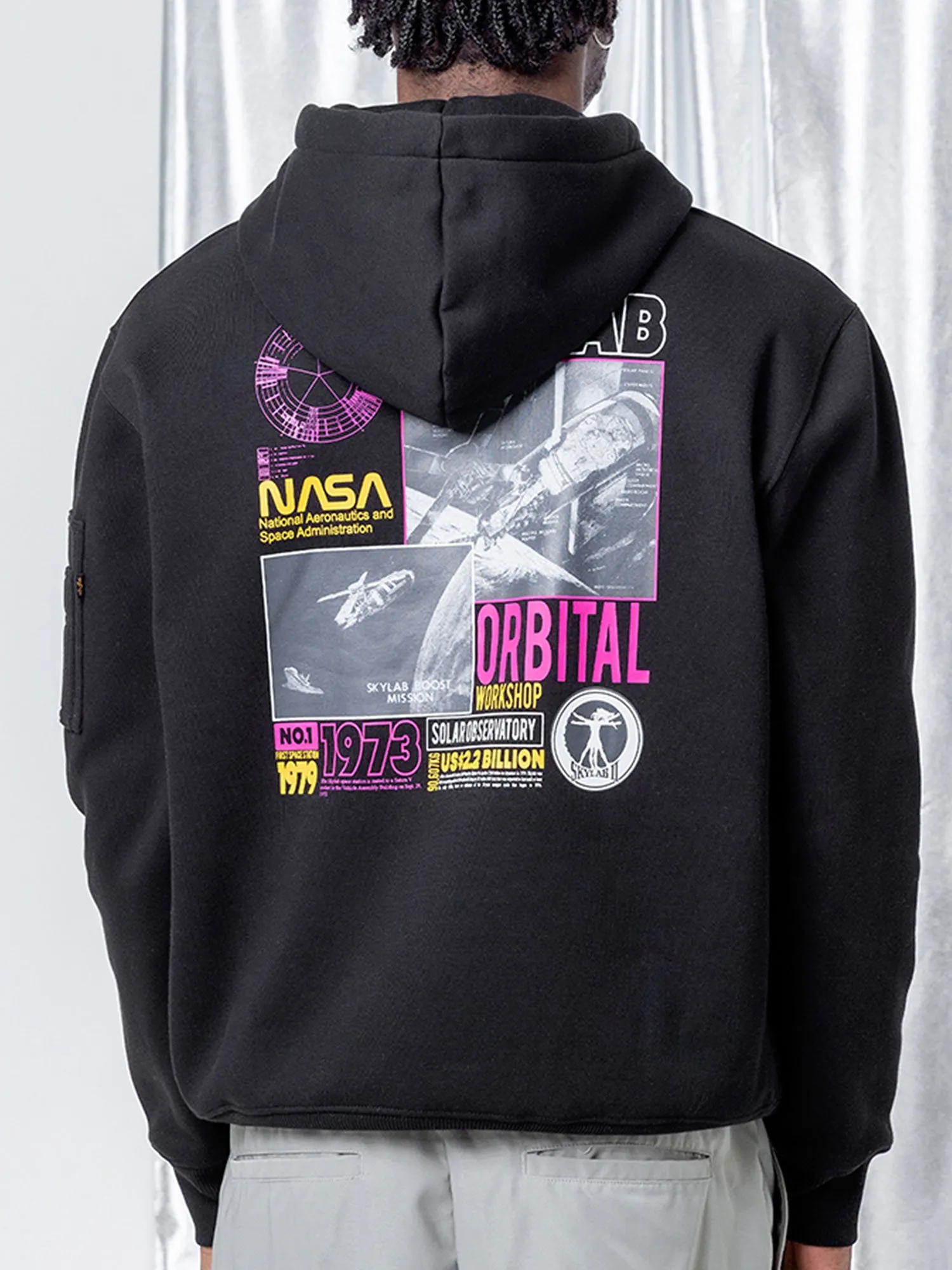Alpha Industries SKYLAB NASA HOODY sold by Luke 1977 product image thumbnail 2