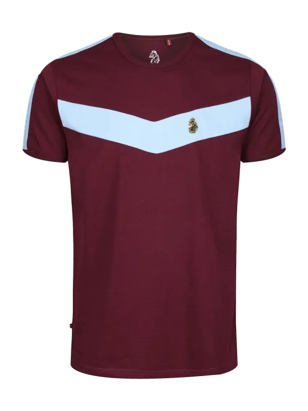 CALVIA CHEVRON T-SHIRT sold by Luke 1977
