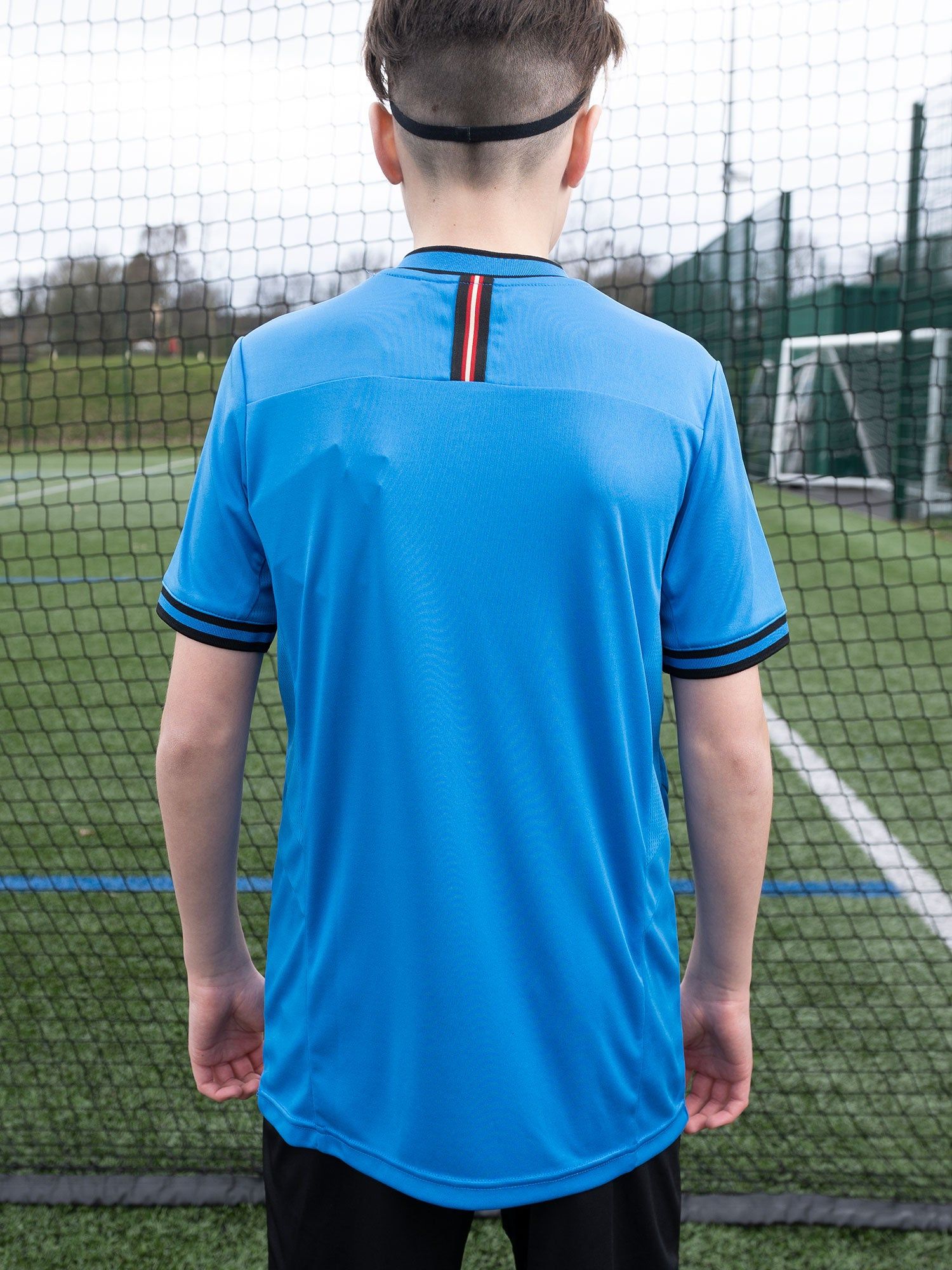 TEAM STRIPED JUNIOR V-NECK T-SHIRT sold by Luke 1977 product image thumbnail 3