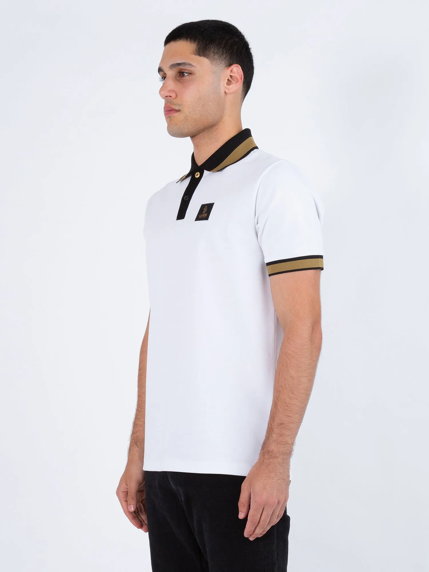 MAKATI HONEYCOMB TEXTURED POLO sold by Luke 1977 product image thumbnail 3