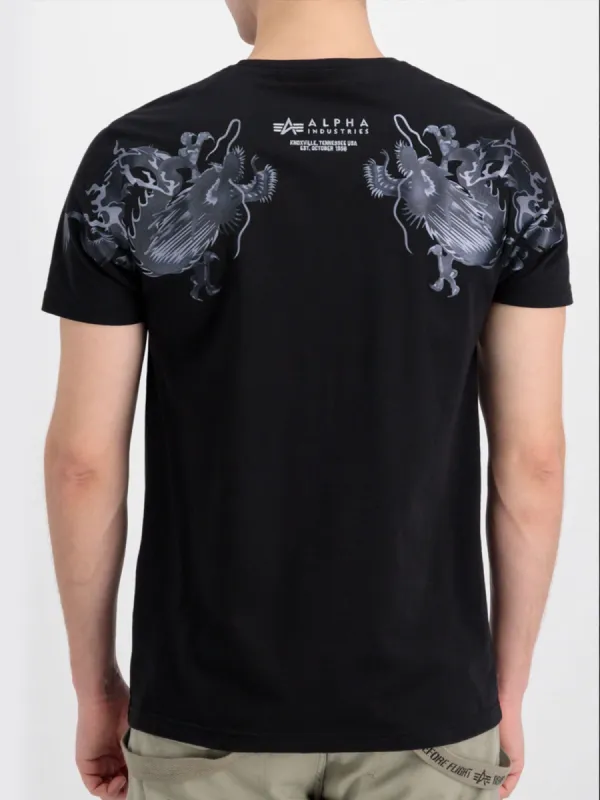 Alpha Industries Dragon EMB T-shirt sold by Luke 1977