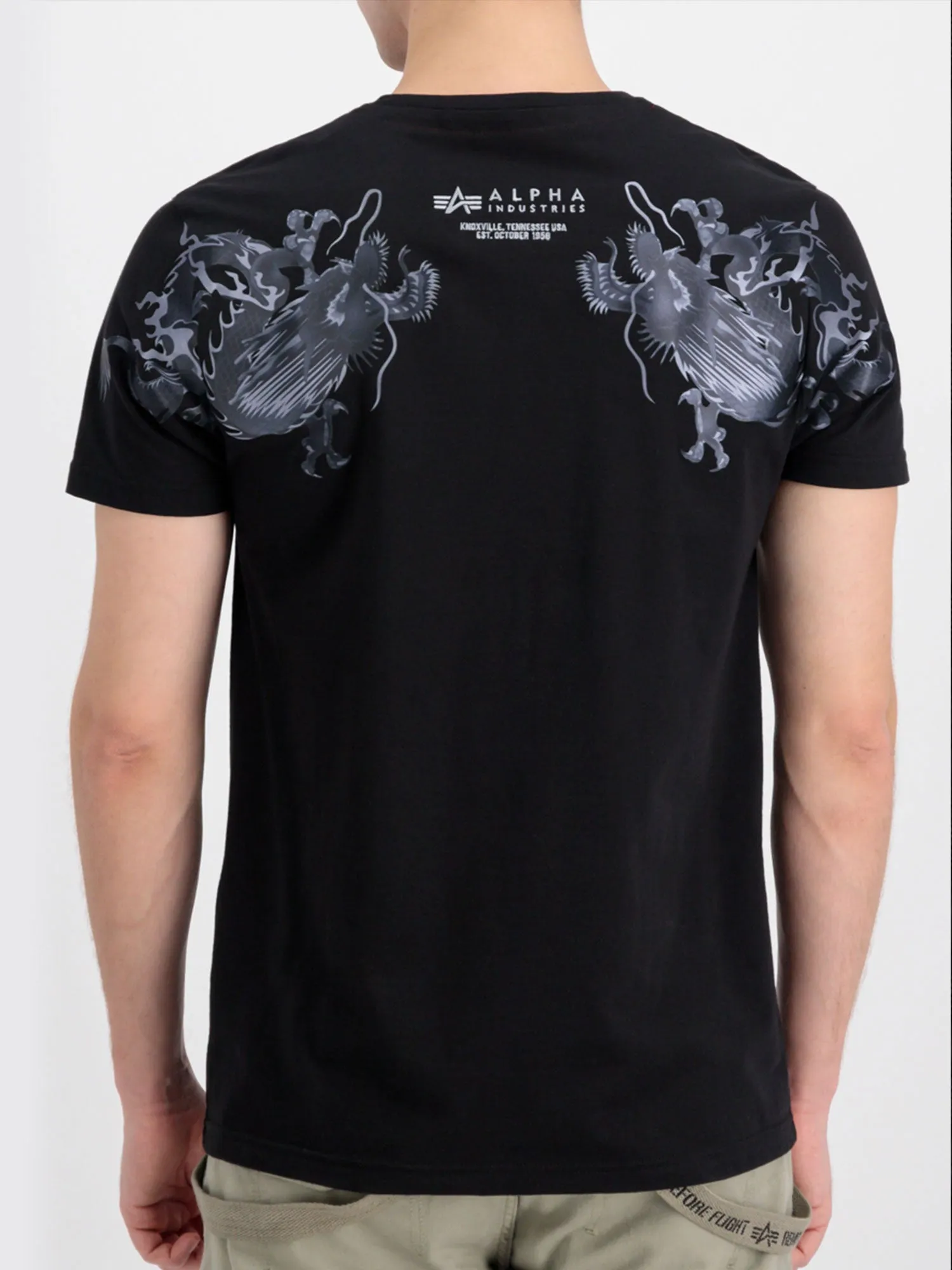 Alpha Industries Dragon EMB T-shirt sold by Luke 1977