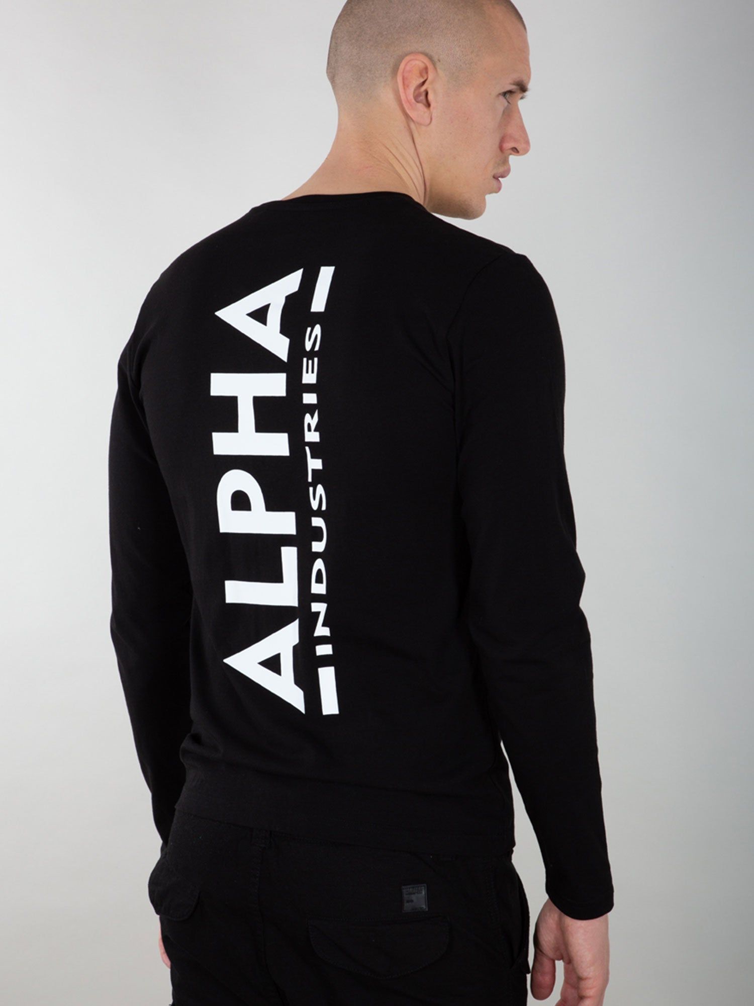 Alpha Industries Back Print Heavy LS sold by Luke 1977 product image thumbnail 2