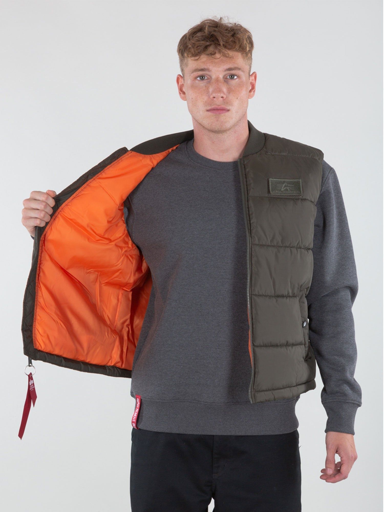 Alpha Industries Puffer Vest LW sold by Luke 1977 product image thumbnail 9
