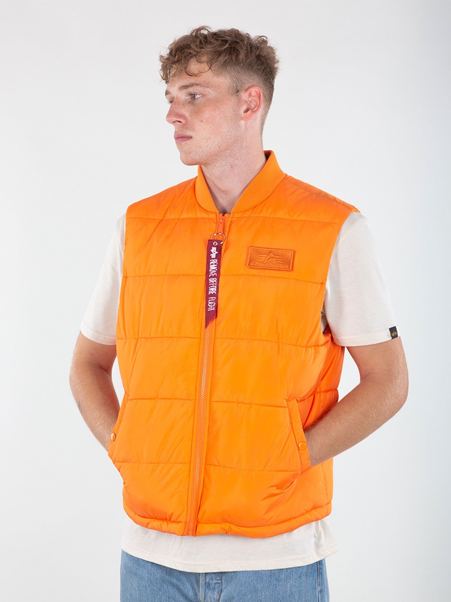 Alpha Industries Puffer Vest LW sold by Luke 1977 product image thumbnail 17