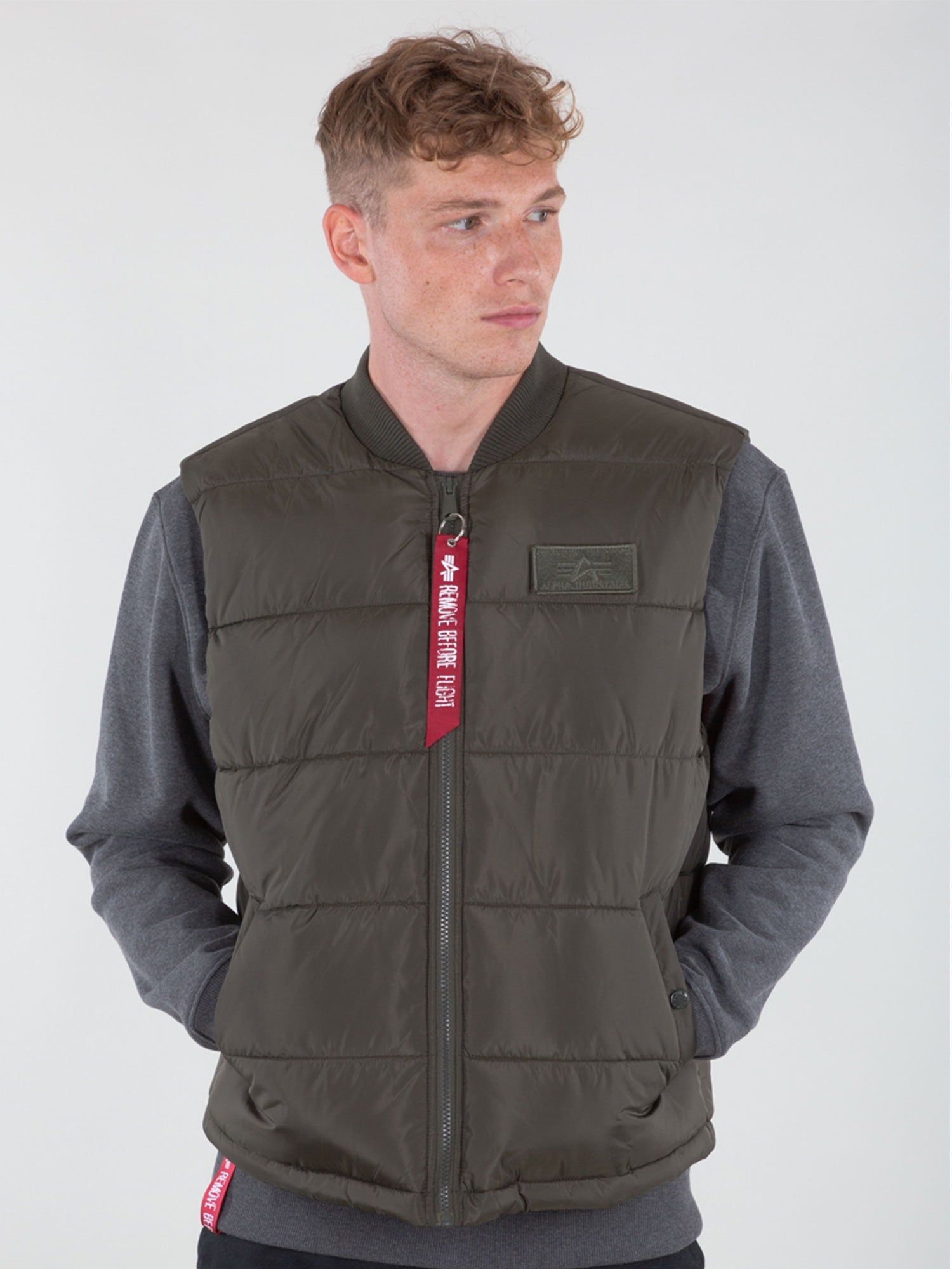 Alpha Industries Puffer Vest LW sold by Luke 1977 product image thumbnail 11
