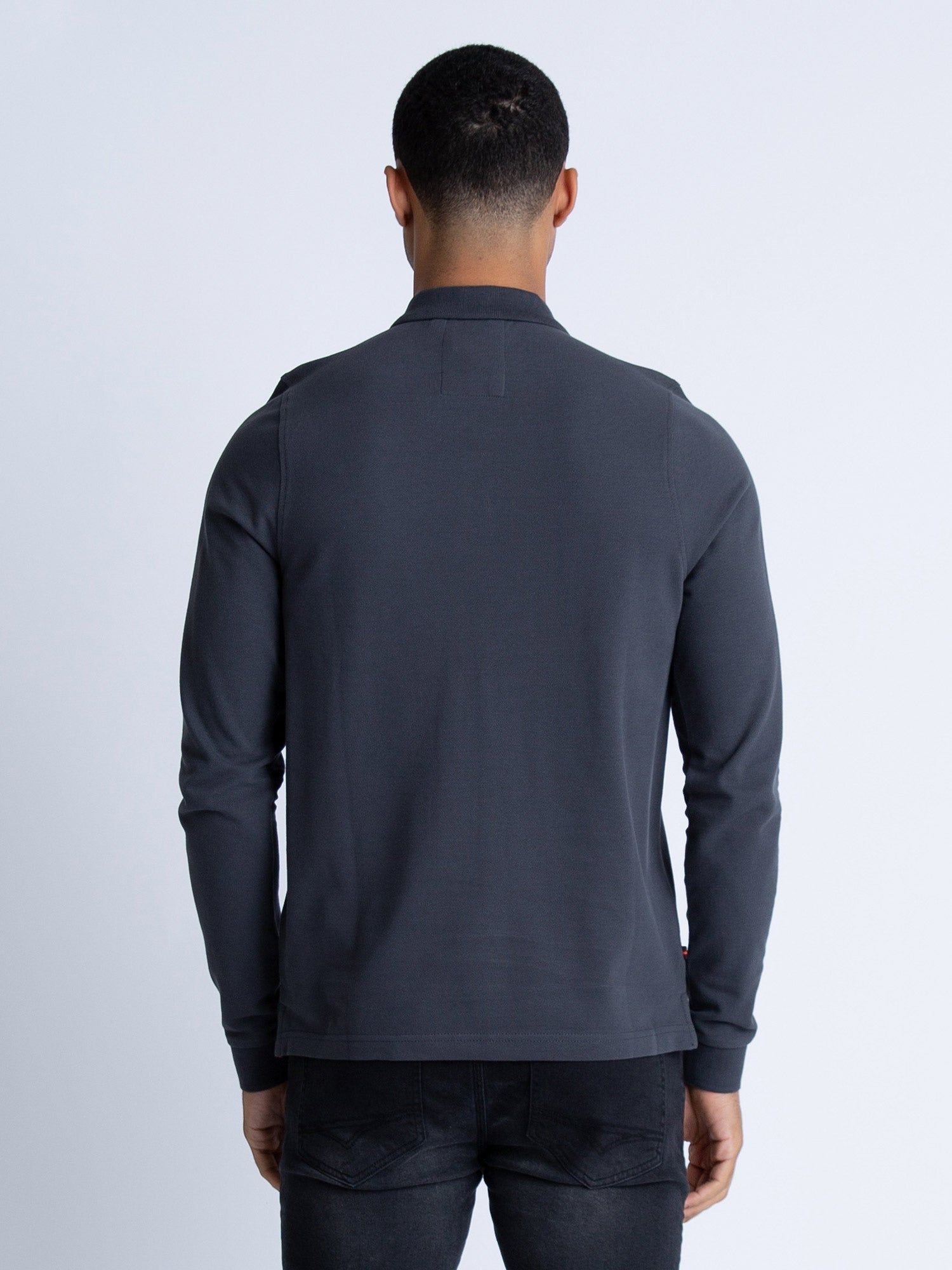 WILLIAMS CLASSIC PIQUE LONG SLEEVE POLO sold by Luke 1977 product image thumbnail 4